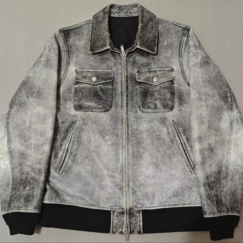 Undercover undercover 17aw cracked lapel leather-2506 Size US S / EU 44-46 / 1 - 9 Thumbnail