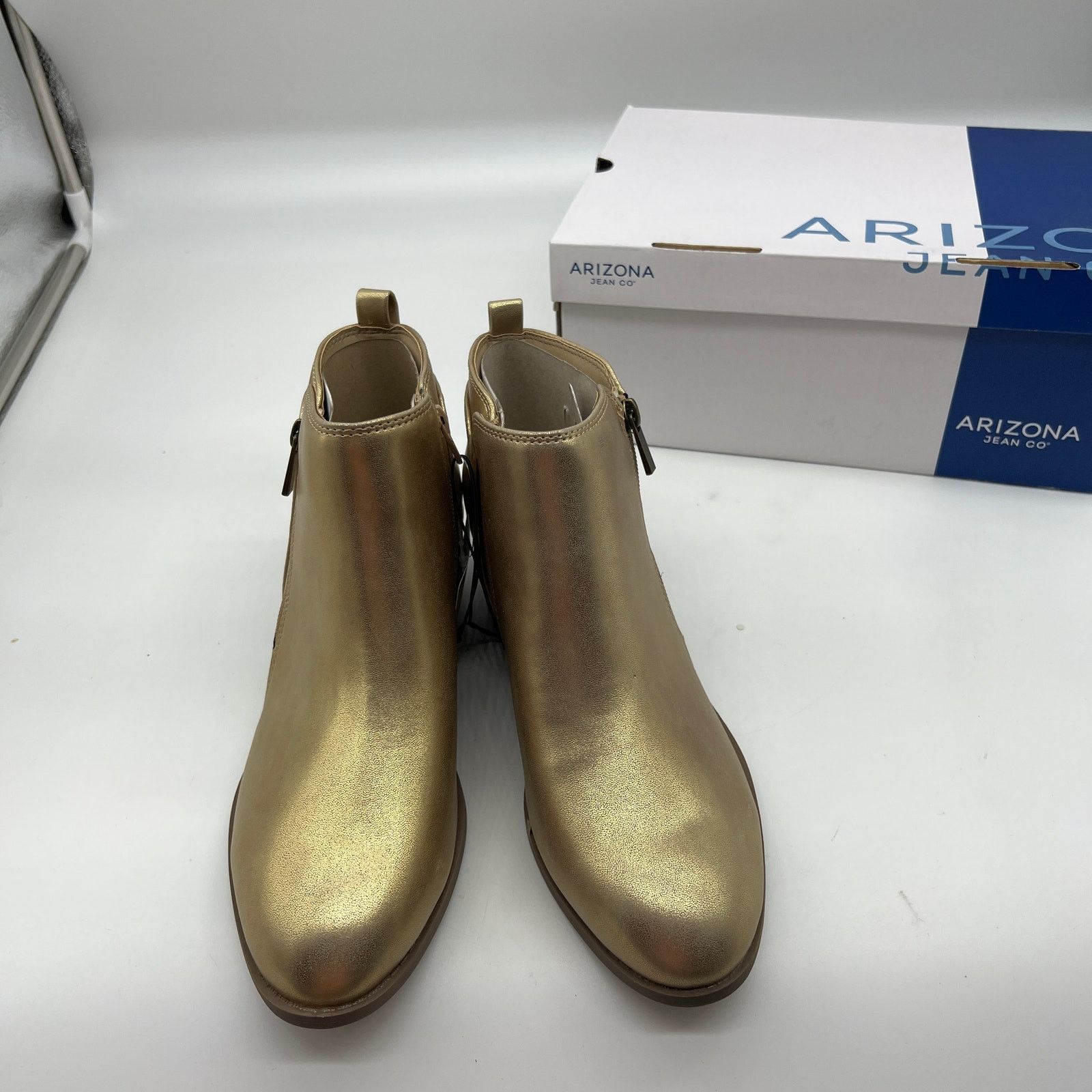 Other Arizona Jean Co Womens Castle Stacked Heel Booties Size US 9.5 / IT 39.5 - 3 Thumbnail