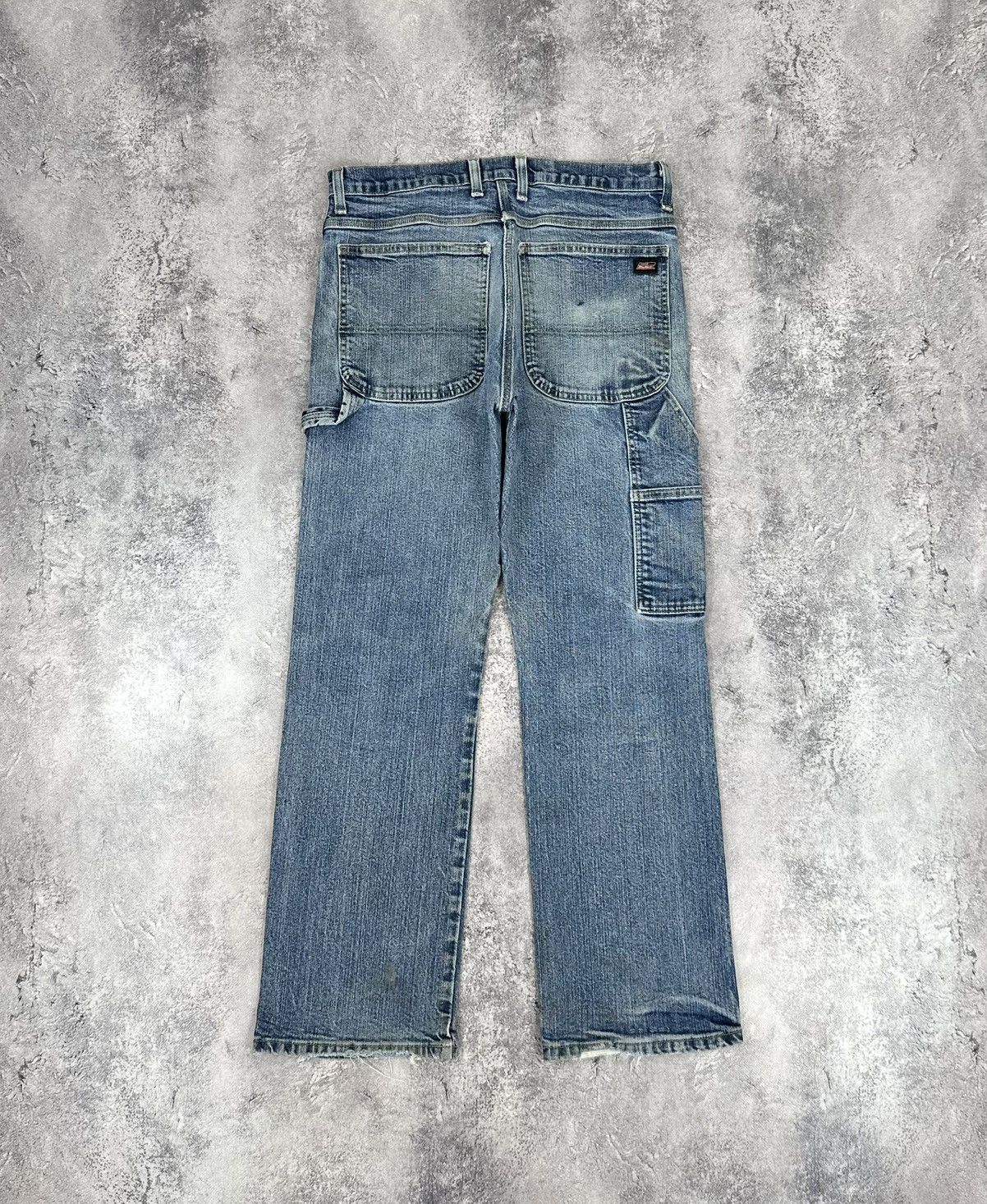 Dickies Vintage Dickies Distressed Denim Carpenter Work USA Pants Size US 32 / EU 48 - 1 Thumbnail