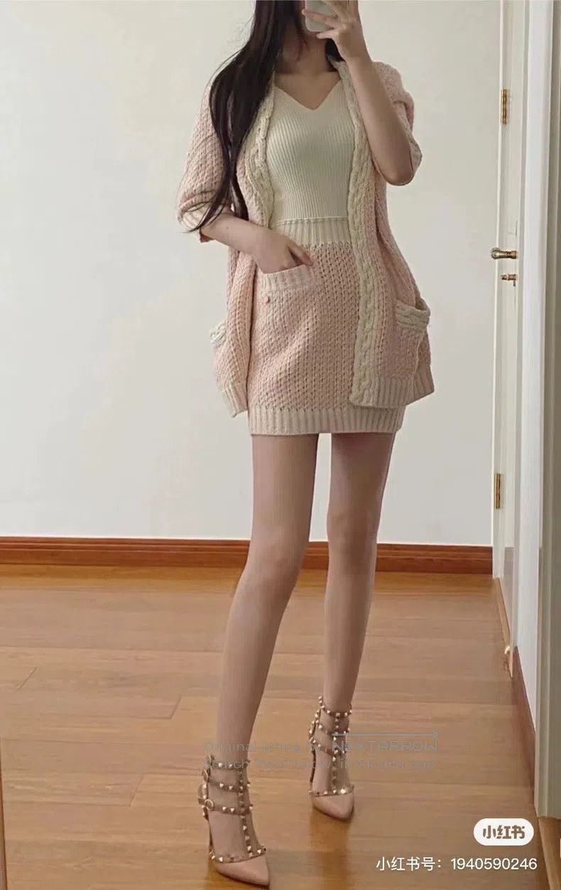 Chanel Chanel Pink braided cardigan jacket Size XS / US 0-2 / IT 36-38 - 9 Thumbnail