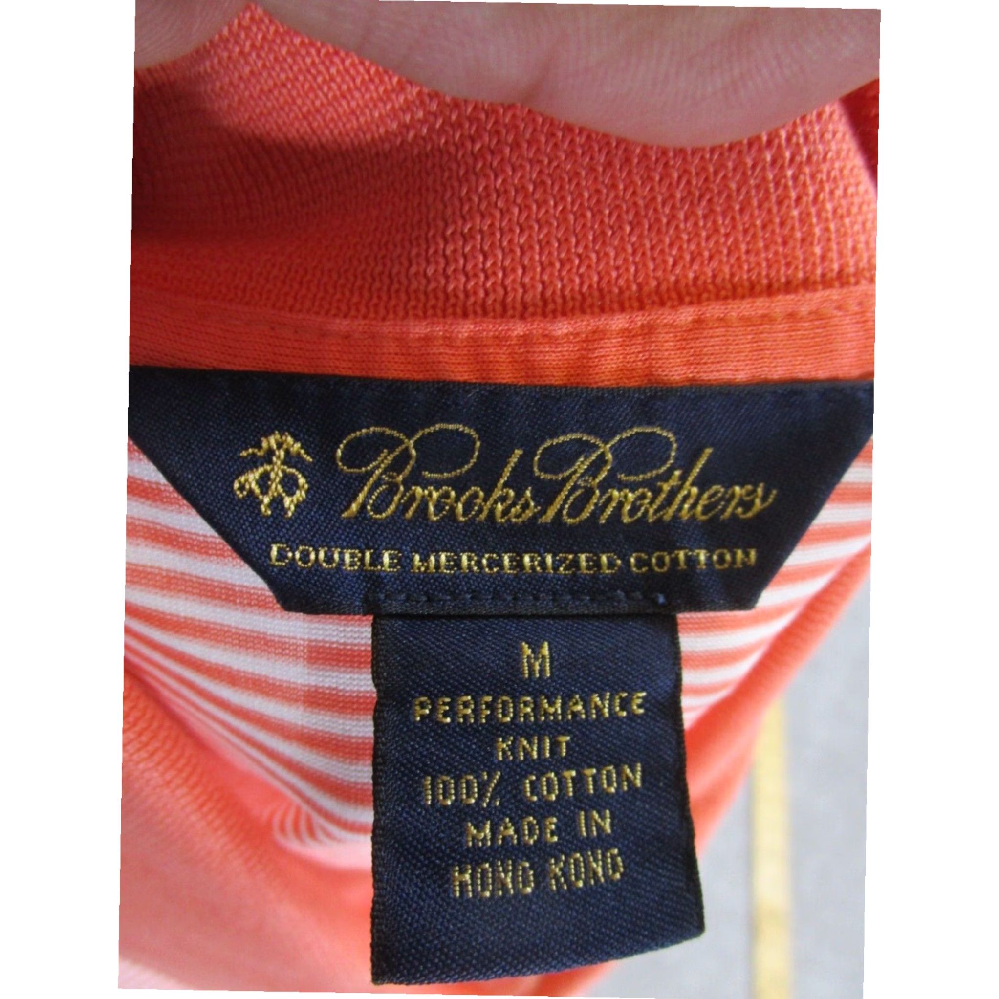 Brooks Brothers Brooks Brothers Mens Golf Polo Shirt Pink Cotton Short Sleeve Medium Size US M / EU 48-50 / 2 - 7 Thumbnail