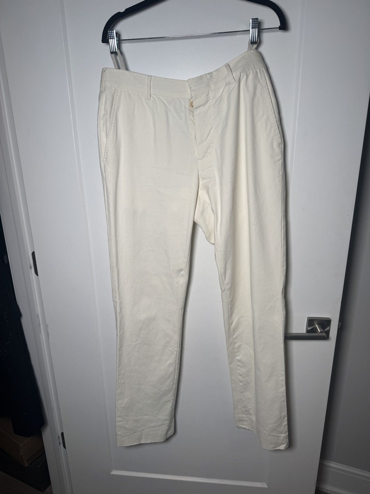 Helmut Lang Archive Off-White Casual Pants