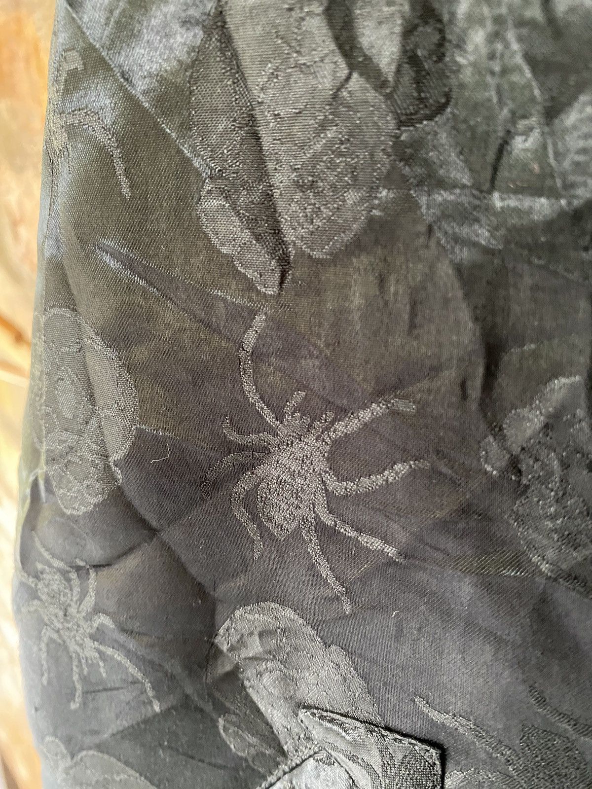 PHENOMENON 2000s Montage Skull and Spider embroidered varsity j Size US M / EU 48-50 / 2 - 8 Thumbnail