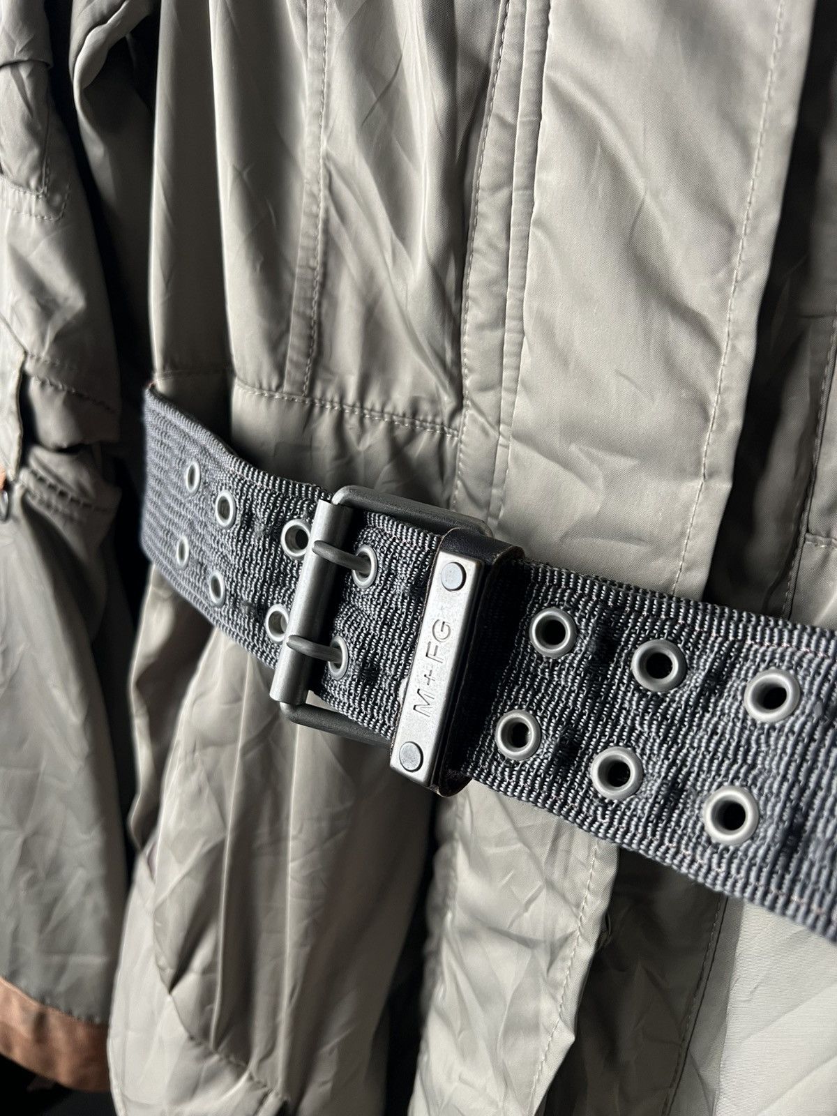 Marithe + Francois Girbaud Marithe Francois Girbaud Belted Cargo Jacket Size US M / EU 48-50 / 2 - 5 Thumbnail