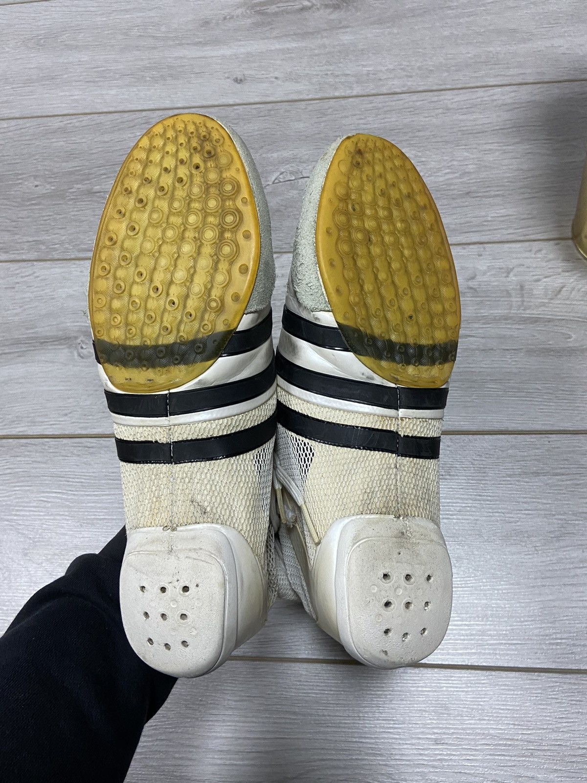 Adidas Adidas boxing high mesh sneakers boots Size US 8.5 / EU 41-42 - 9 Thumbnail