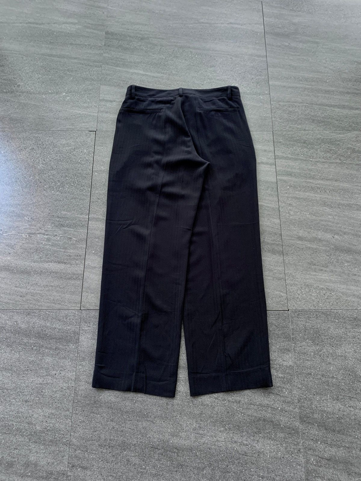 Armani Collezioni FREE TAX! Shadow Striped Trousers Size US 32 / EU 48 - 4 Thumbnail