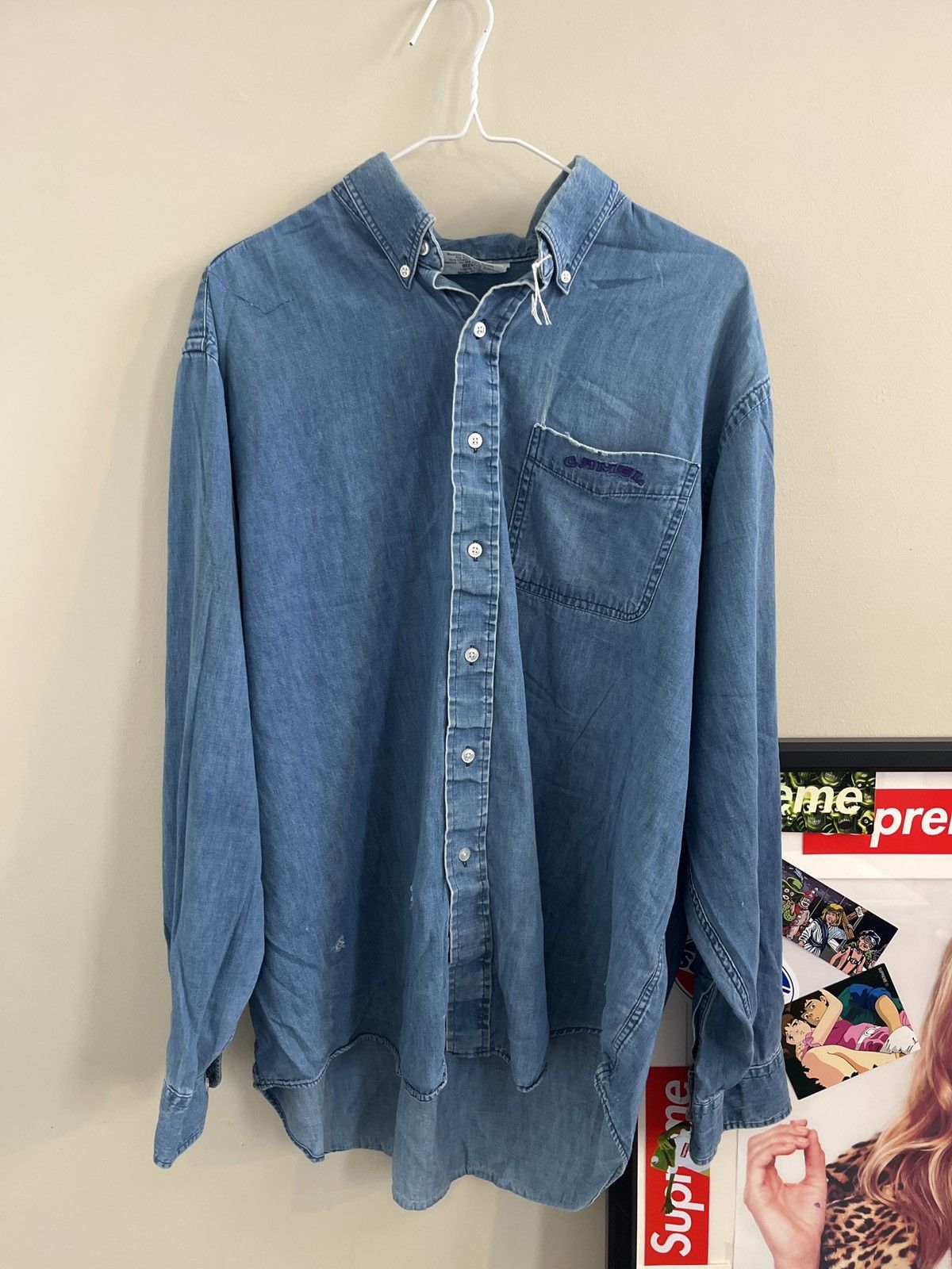 Camel Vintage Camel denim shirts size XL Size US XL / EU 56 / 4 - 1 Thumbnail