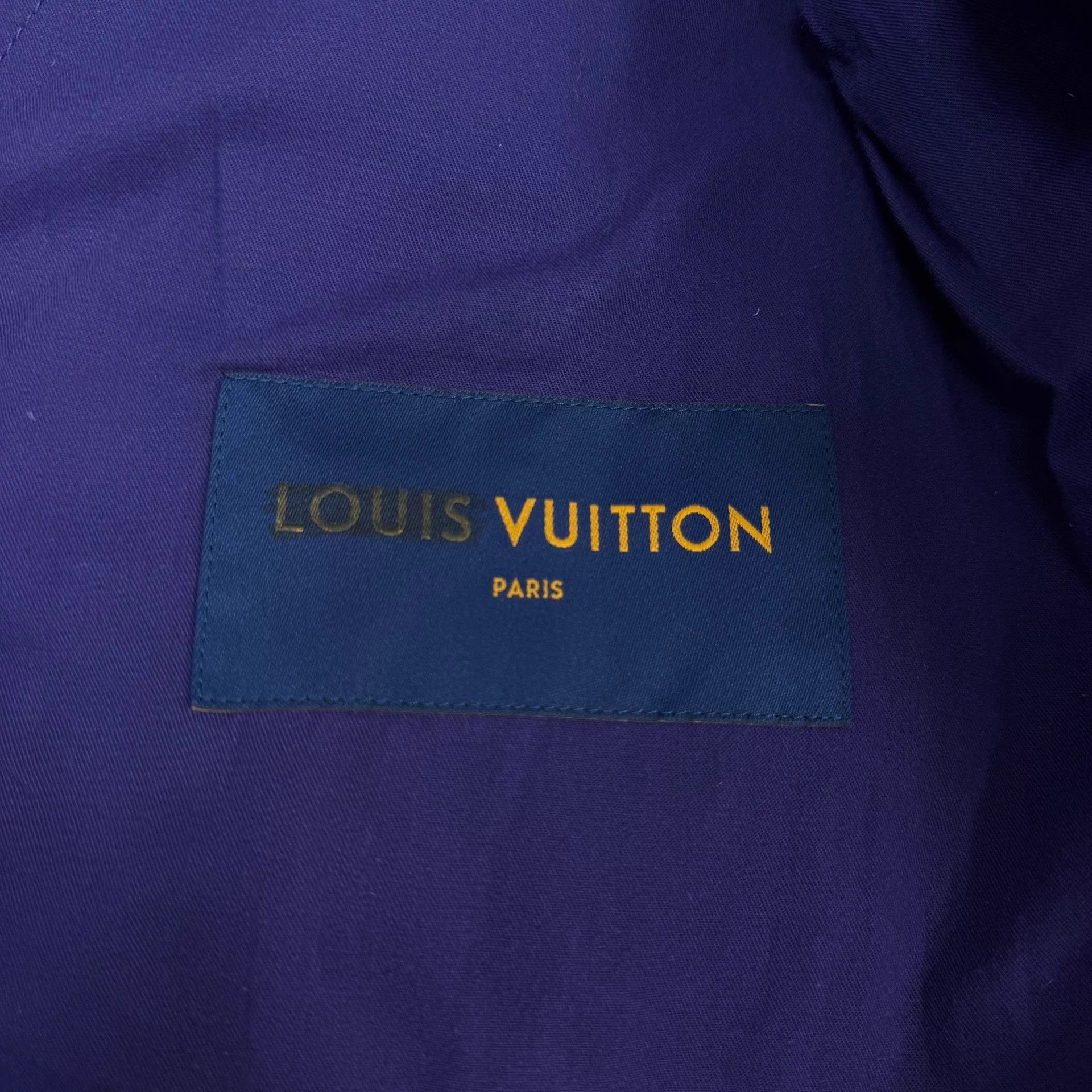 Louis Vuitton Louis Vuitton Embossed Monogram Suede Jacket 48 Size US M / EU 48-50 / 2 - 6 Thumbnail