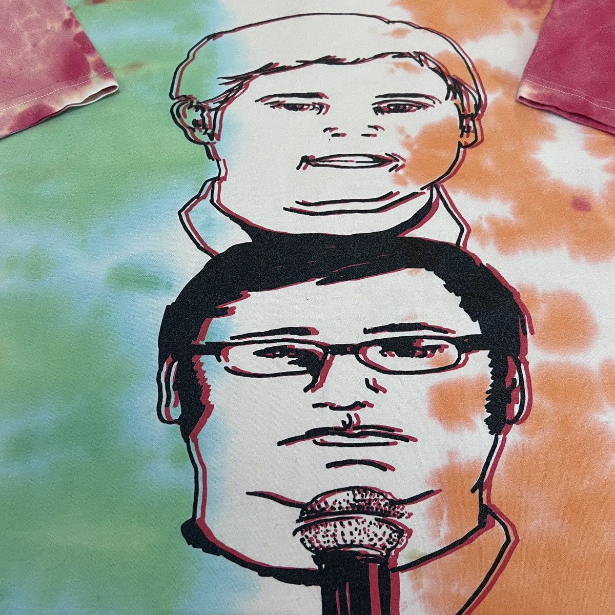 American Apparel Tim And Eric Awesome Show series comedy Movie Tee XL tie dye Size US XL / EU 56 / 4 - 3 Thumbnail