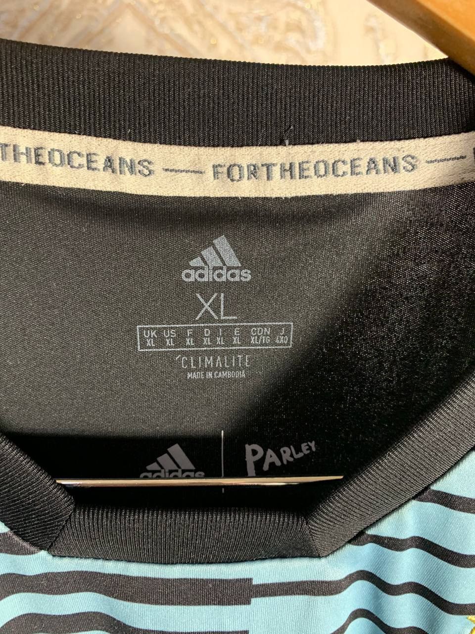 Adidas × Vintage VERY RARE ADIDAS PARLEY SOCCER JERSEY BLOKECORE Y2K 90s Size US XL / EU 56 / 4 - 5 Thumbnail