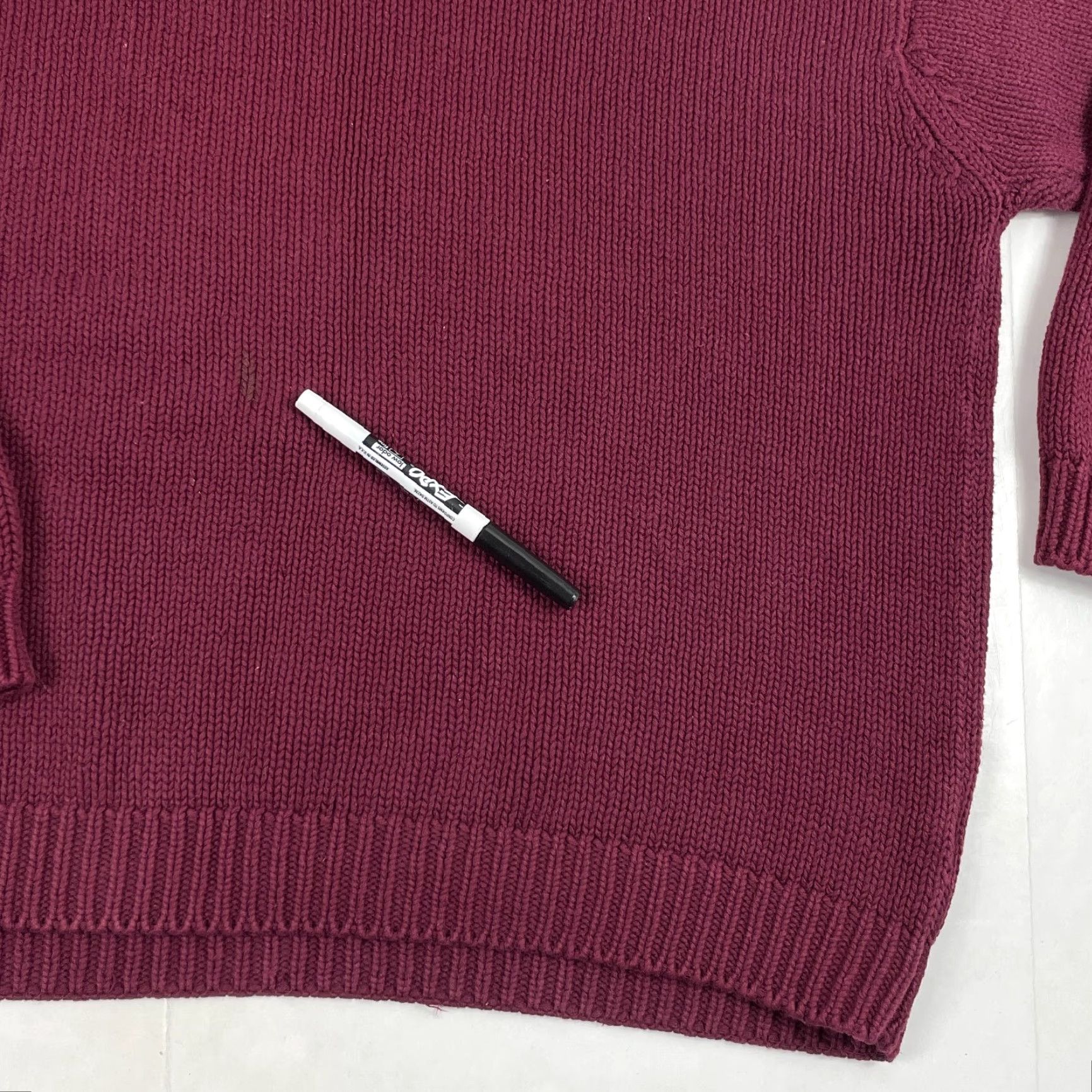 Eddie Bauer VINTAGE Eddie Bauer Sweater Mens 2XL Purple V Neck Pullover Knit Golfing Grunge Preppy Casual Workwear Jacket? Size US XXL / EU 58 / 5 - 4 Thumbnail