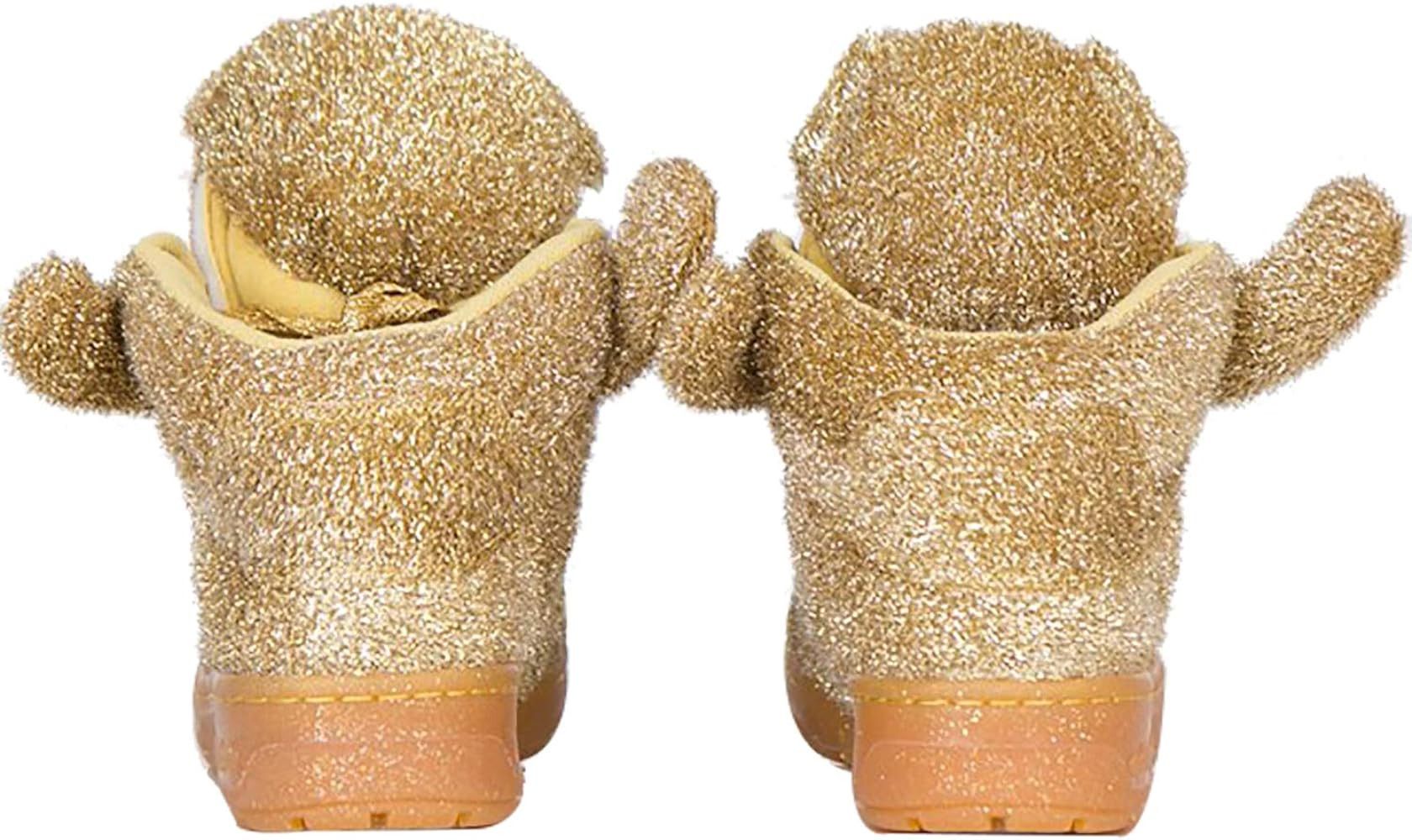 Adidas × Jeremy Scott ADIDAS JEREMY SCOTT sneakers, BEAR, Tinsel Gold shoes G96188 Size US 9 / EU 42 - 17 Thumbnail