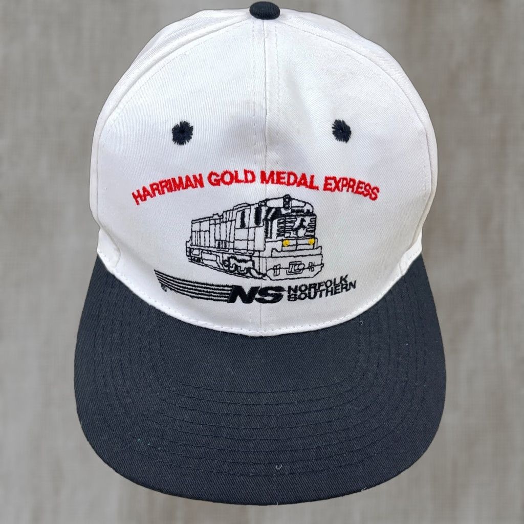 Vintage VINTAGE Trucker Hat Cap Norfolk Southern Railroad Harriman 90s Nike? Size ONE SIZE - 1 Thumbnail