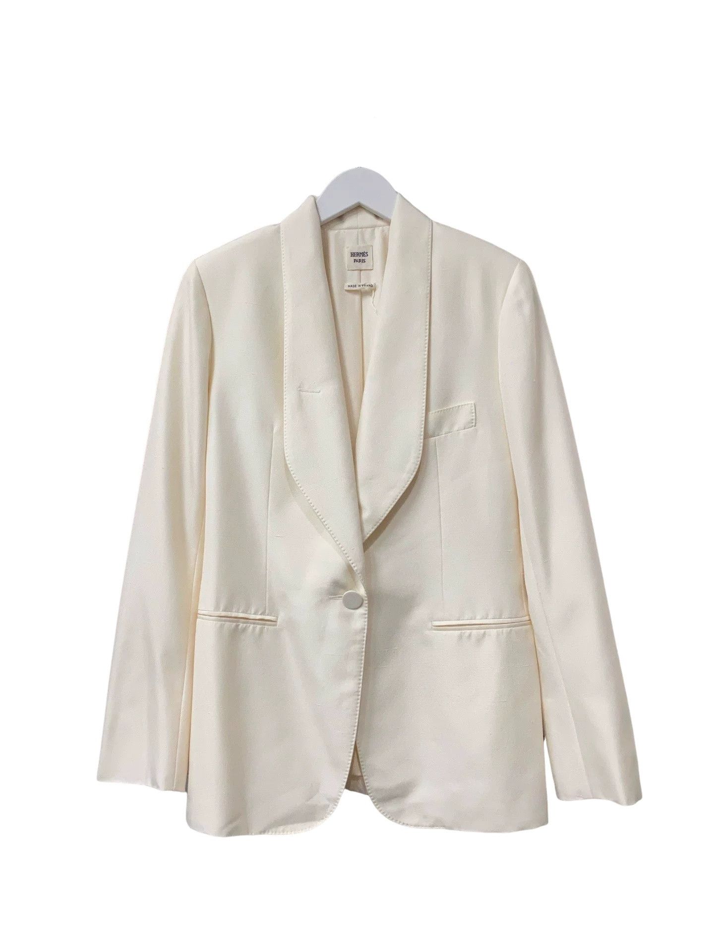 Hermes Hermes Silk Blazer Size 36 Size XS / US 0-2 / IT 36-38 - 1 Thumbnail