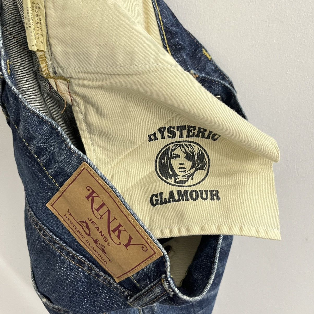 Hysteric Glamour Hysteric Glamour Kinky Denim Line Accent Pant Size US 28 / EU 44 - 12 Thumbnail