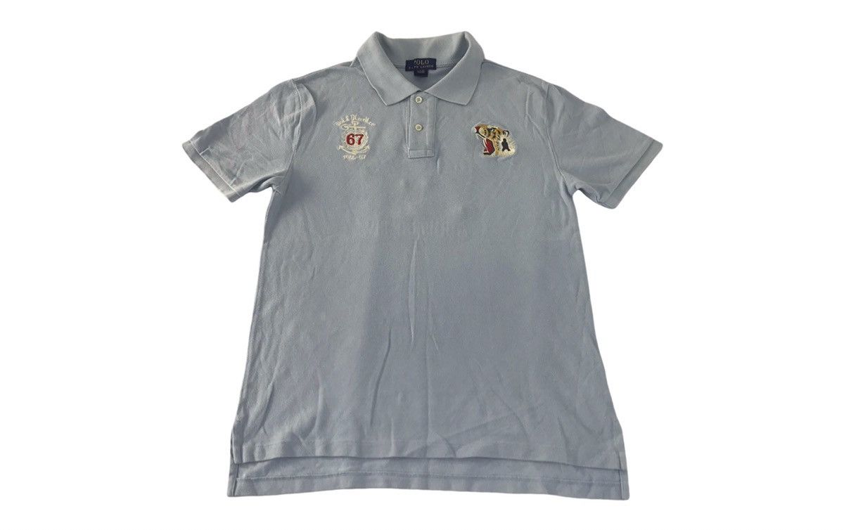 Polo Ralph Lauren Polo By Ralph Lauren 722nd Air Basewing Airborne Polo Tee Size US S / EU 44-46 / 1 - 1 Thumbnail