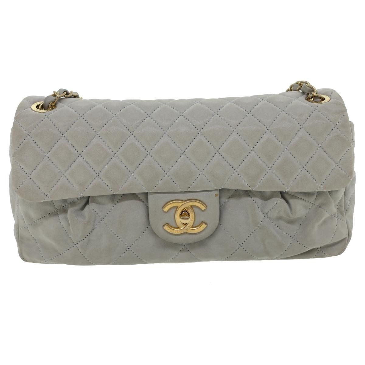 Chanel Chanel Lamb Skin Matelasse Double Chain Shoulder Bag Size ONE SIZE - 2 Thumbnail