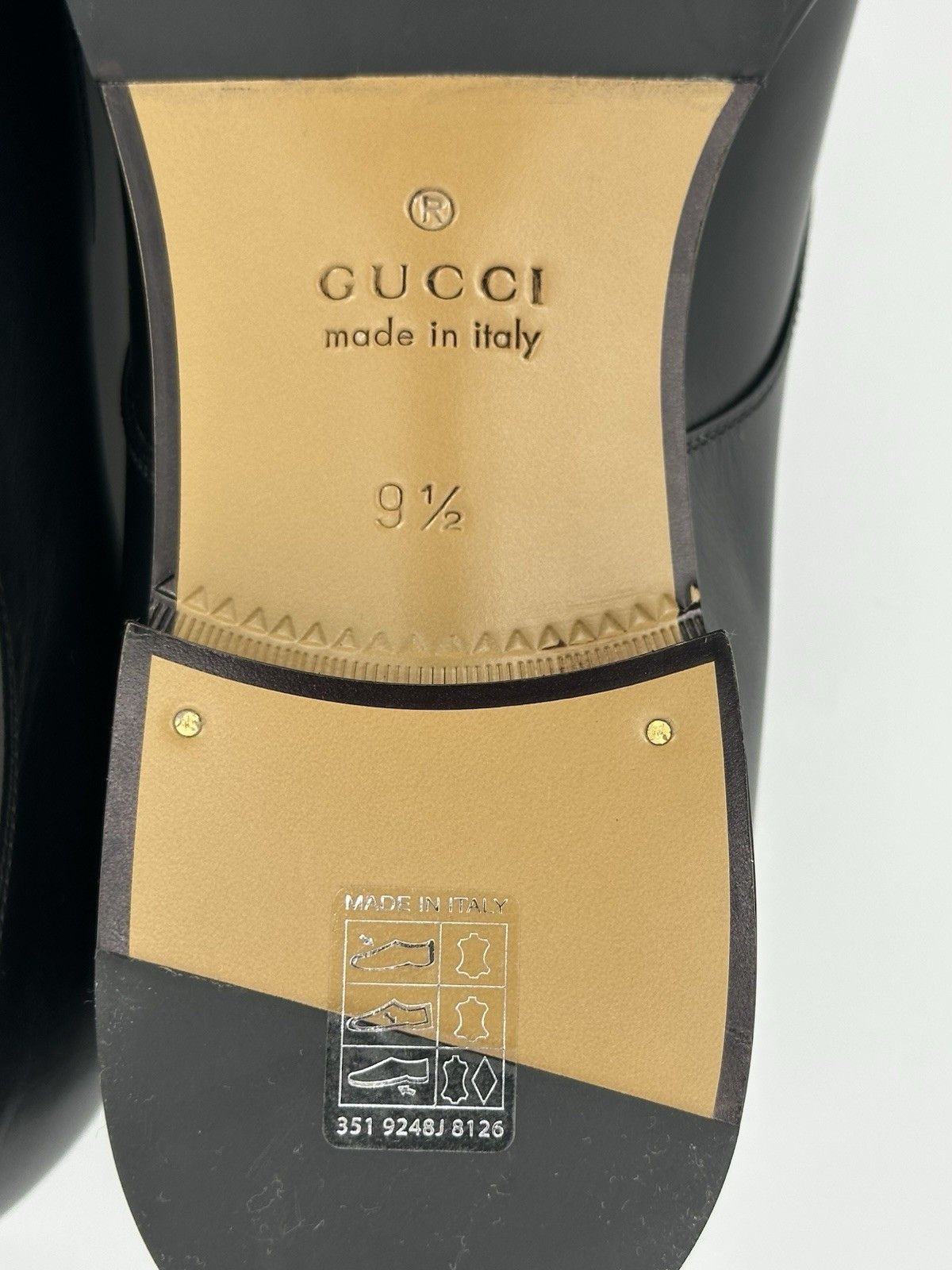 Gucci New Gucci Men's Elegant DoubleG Size-US-10,5/UK-9,5/EU-43,5 Size US 10.5 / EU 43-44 - 10 Thumbnail