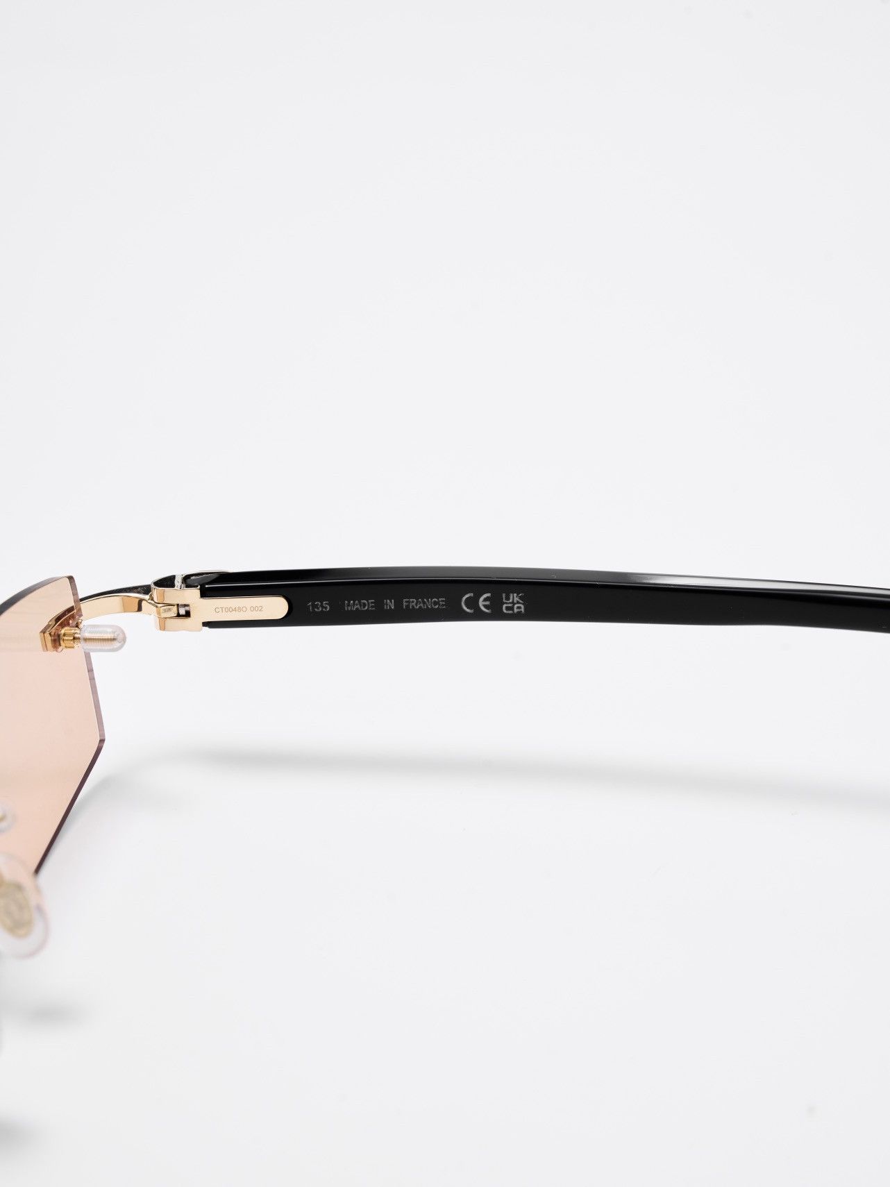 Cartier CARTIER CT0048O 002 SUNGLASSES Size ONE SIZE - 4 Thumbnail