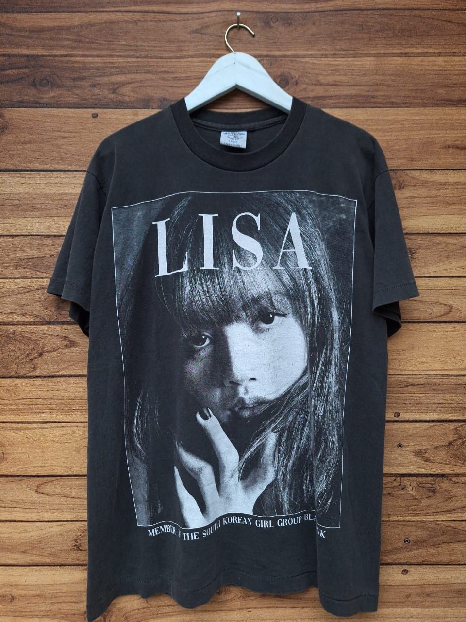 Band Tees 🔥RARE🔥 LA LISA BLACKPINK JENNIE RAP TEES BOOT TEE SHIRT | Grailed