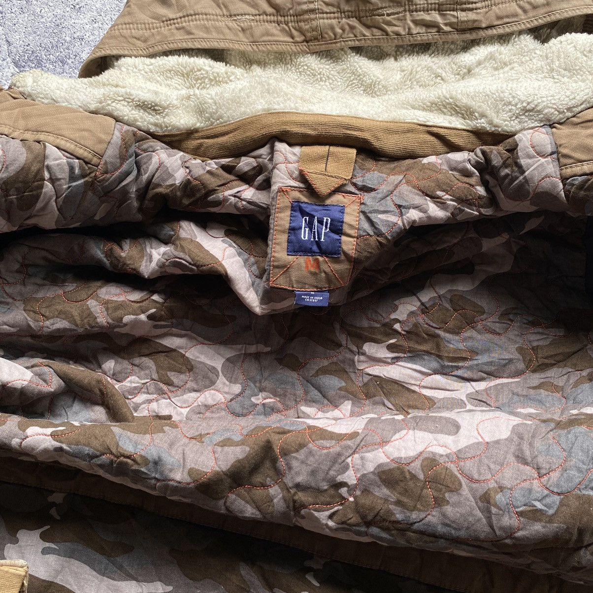 Gap 2000s GAP “Heavy Duty Reinforced” Technical Millitary Jacket Size US M / EU 48-50 / 2 - 8 Thumbnail