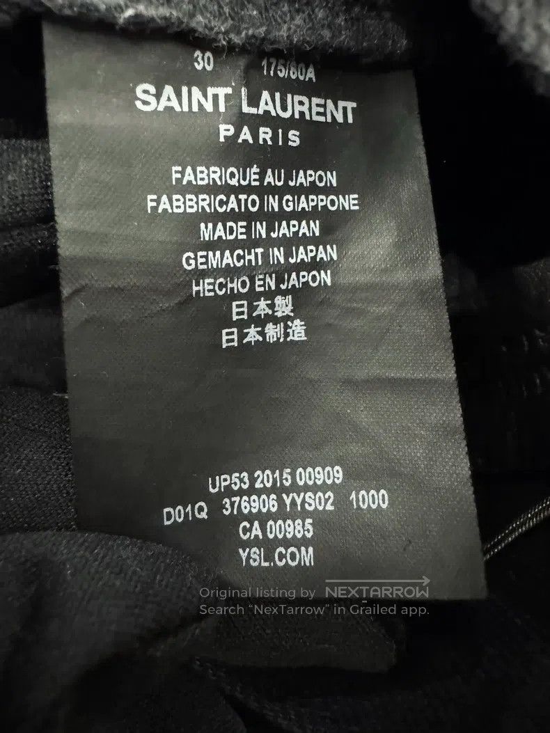 Saint Laurent Paris Saint Laurent Paris Denim Jeans Size US 30 / EU 46 - 4 Thumbnail
