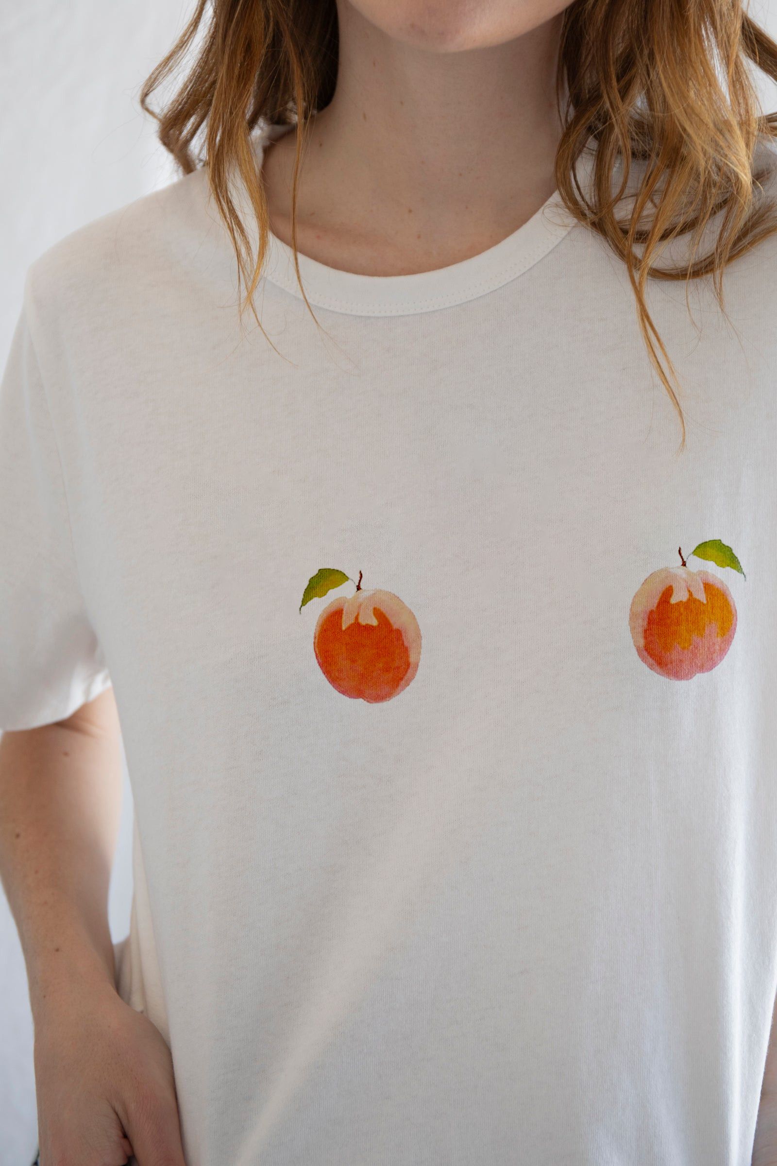 Vintage Two Summer Peaches Tee – Ripe for the Season Size M / US 6-8 / IT 42-44 - 3 Thumbnail