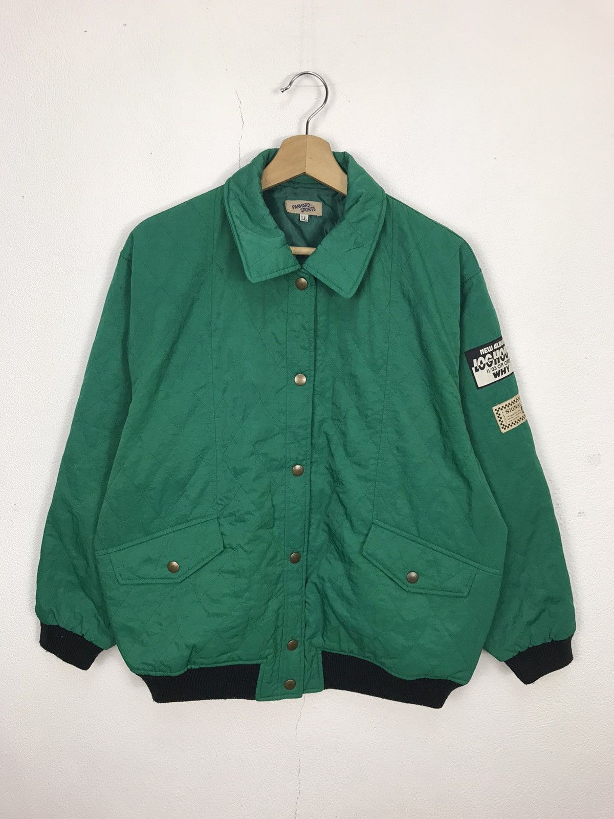 Japanese Brand × Vintage VINTAGE PANHARD SPORTS Bomber Jacket Size US L / EU 52-54 / 3 - 1 Thumbnail