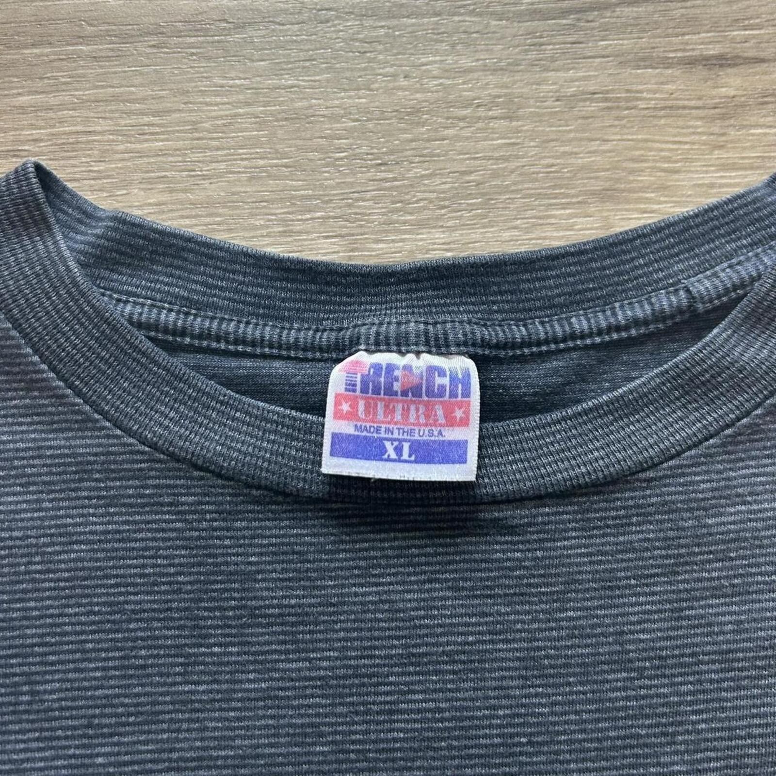 NFL NFL Men's Black and Grey Tshirt Size US XL / EU 56 / 4 - 4 Thumbnail