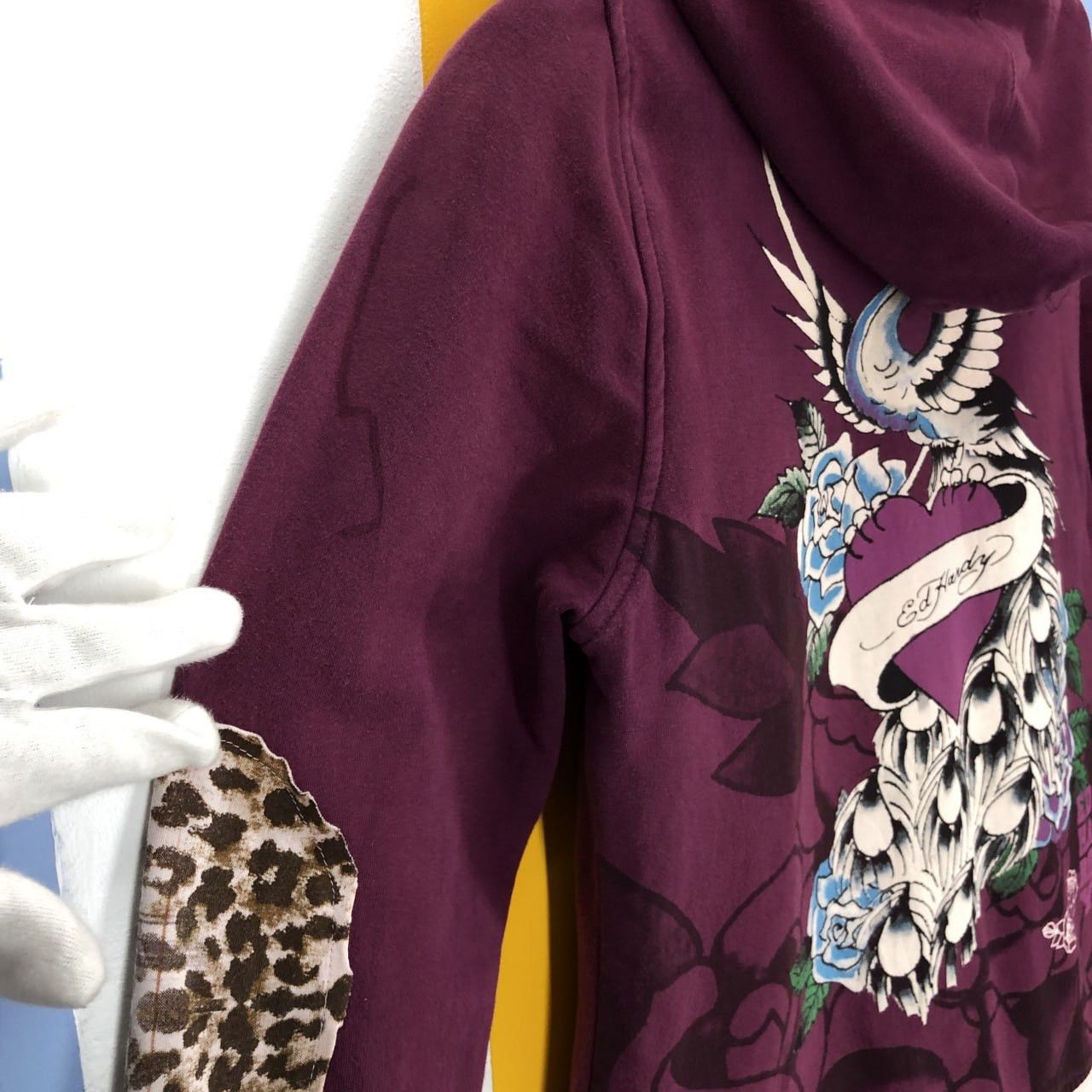 Ed Hardy ED HARDY Zipper Hoodie #1555/AZ Size S / US 4 / IT 40 - 5 Thumbnail
