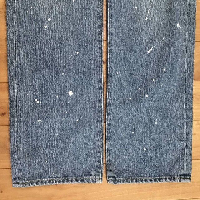 Bape BAPE DAMAGED Rope logo TYPE5 Slim taper denim pants ★size L Size US 34 / EU 50 - 7 Thumbnail