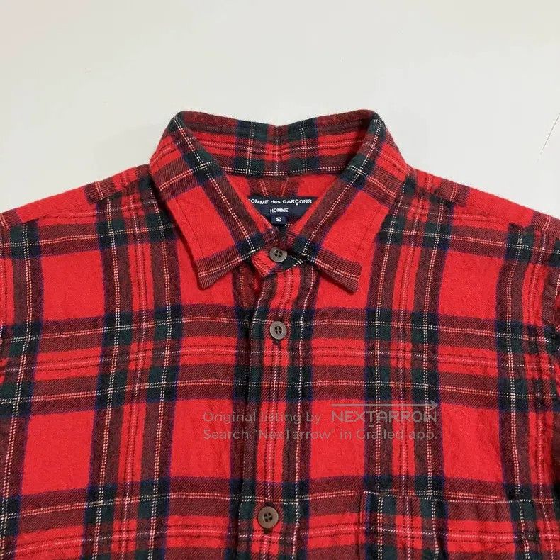 Comme des Garcons Comme des Garcons Plaid Flannel Shirt Size S / US 4 / IT 40 - 5 Thumbnail
