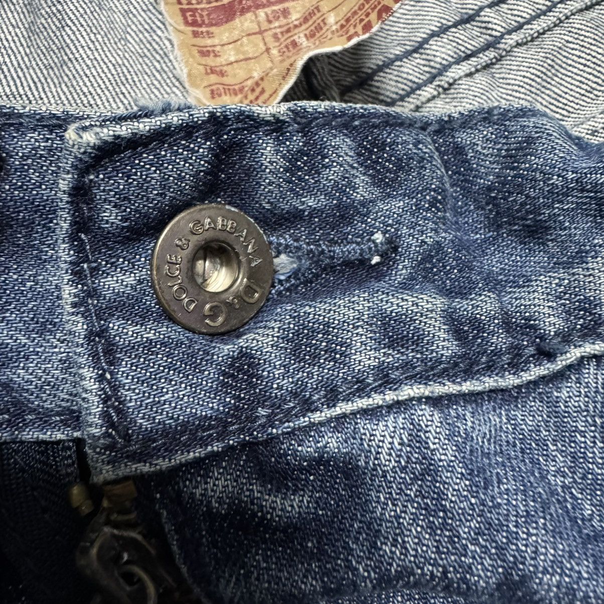 Dolce & Gabbana Dolce & Gabbana Extreme Denim Expose Zipper Jeans Size US 30 / EU 46 - 18 Thumbnail