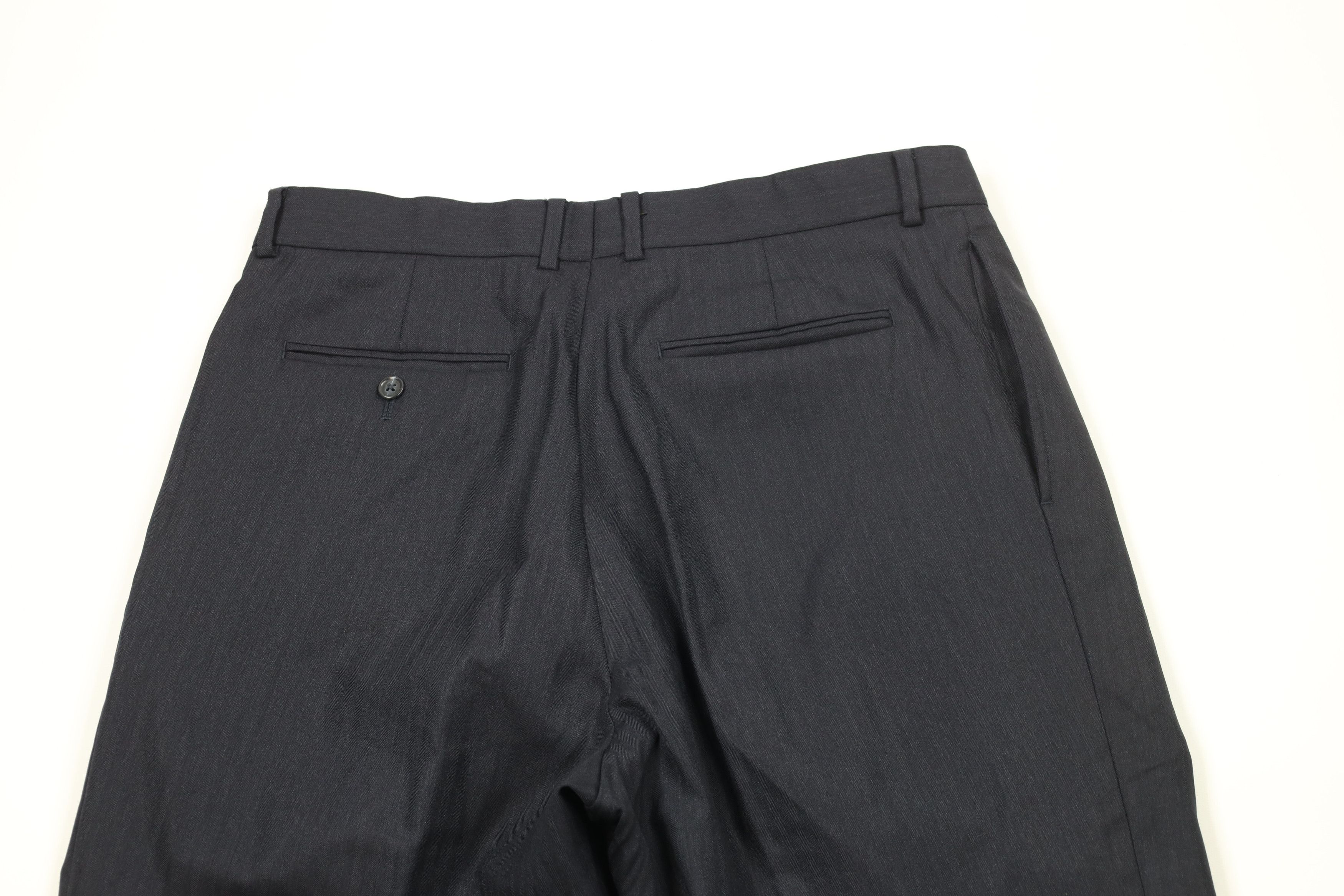 Vintage Vintage 90s Streetwear Herringbone Wide Leg Chino Pants Size US 32 / EU 48 - 10 Thumbnail