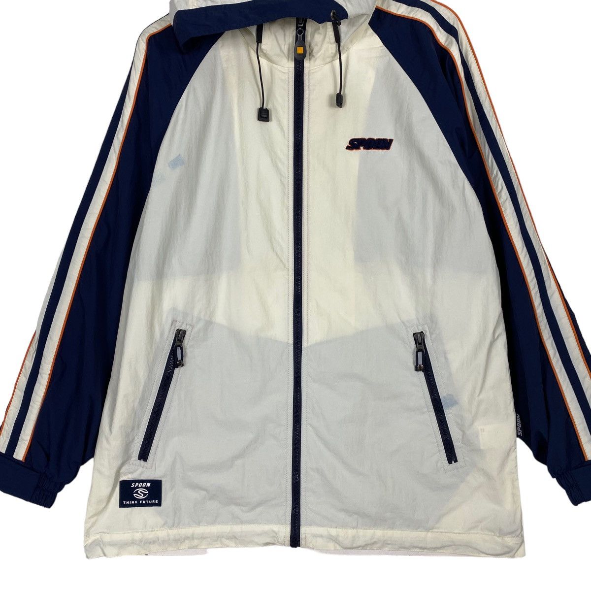 Japanese Brand × Spoon Vintage Spoon windbreaker hoodie Size US M / EU 48-50 / 2 - 5 Thumbnail
