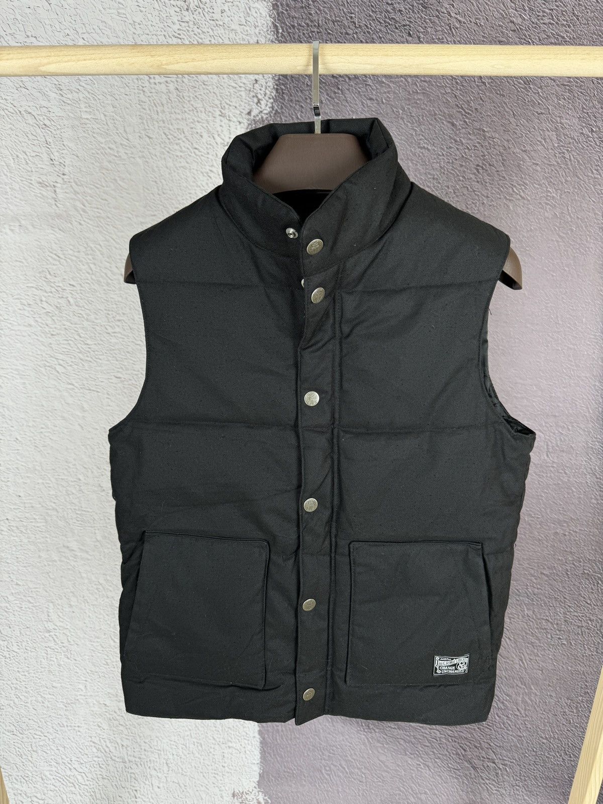 Japanese Brand The Crimie Liberty Thinsulate black vest made in Japan L Size US L / EU 52-54 / 3 - 2 Thumbnail