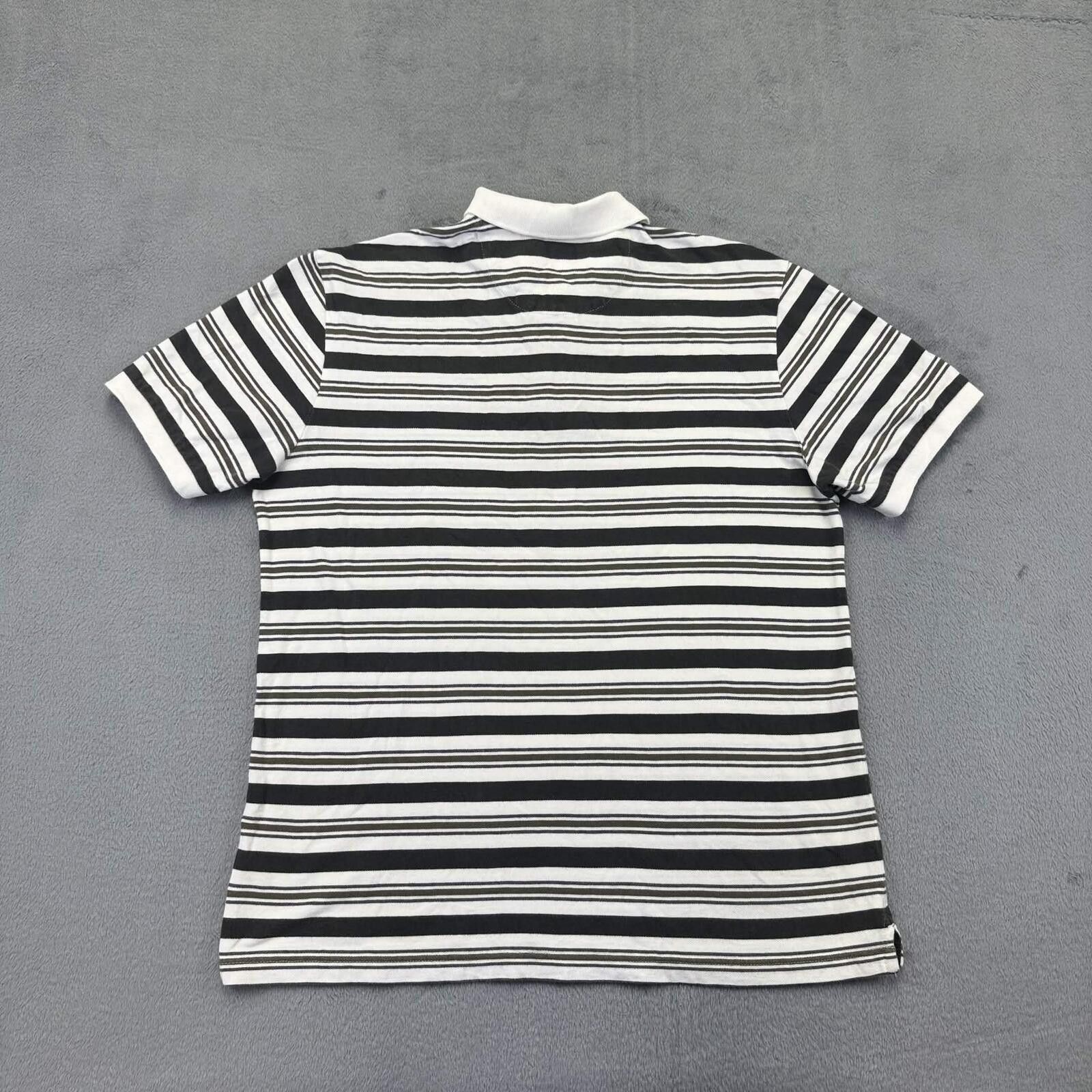 Chaps CHAPS Men's Polo Shirt Large L/G Striped Short Sleeve Size US L / EU 52-54 / 3 - 2 Thumbnail