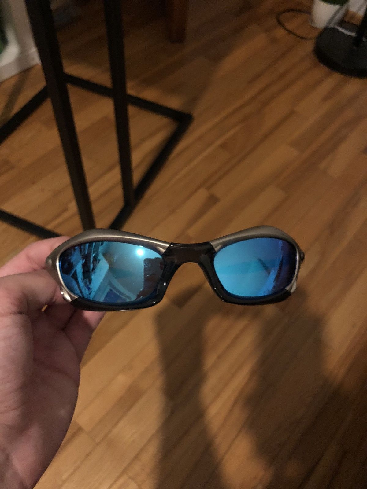 image of Oakley Shades in Black/Gray, Men's