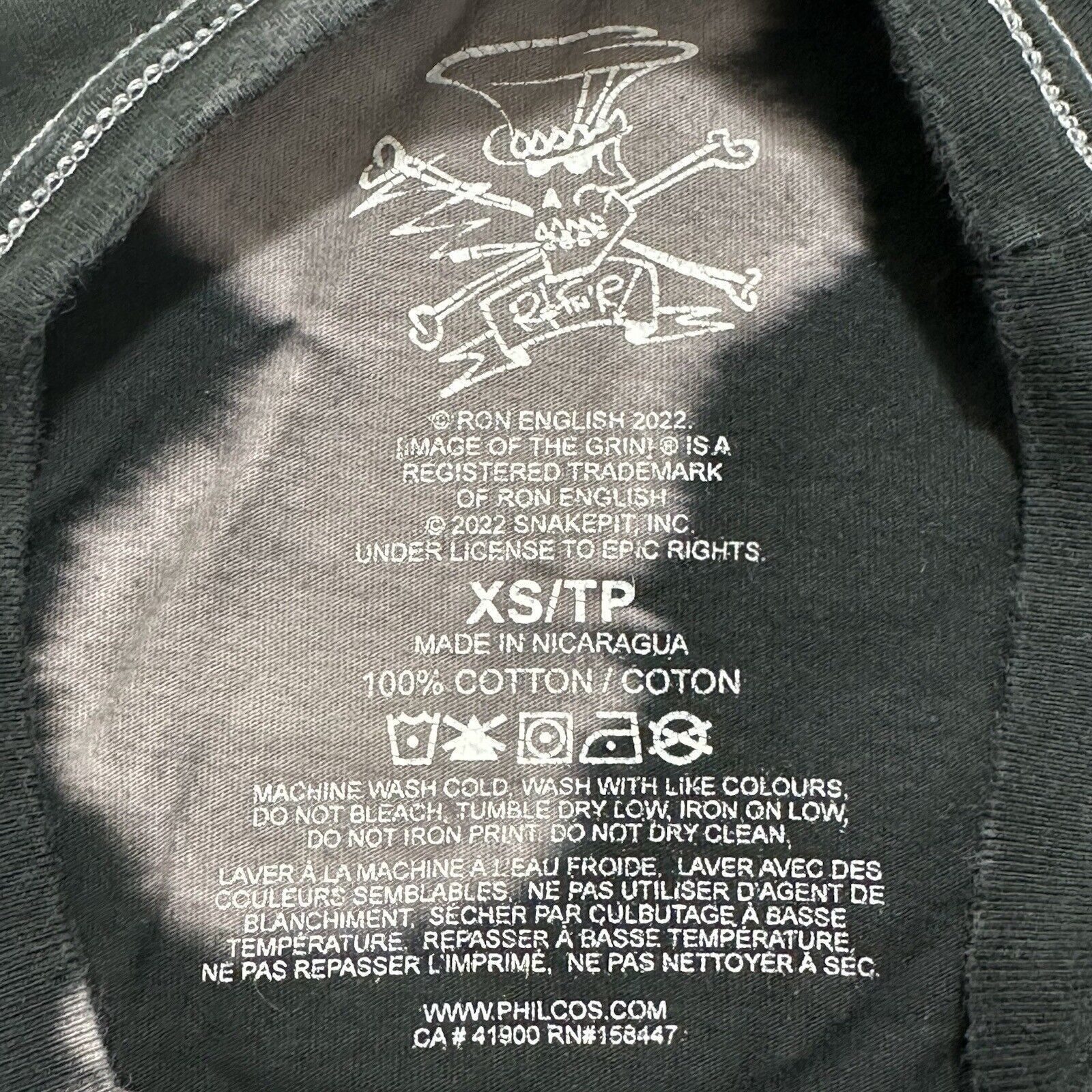 Other Slash Guitarist XS Guns n Roses Graphic T Shirt Skull Hat Size US XS / EU 42 / 0 - 3 Thumbnail