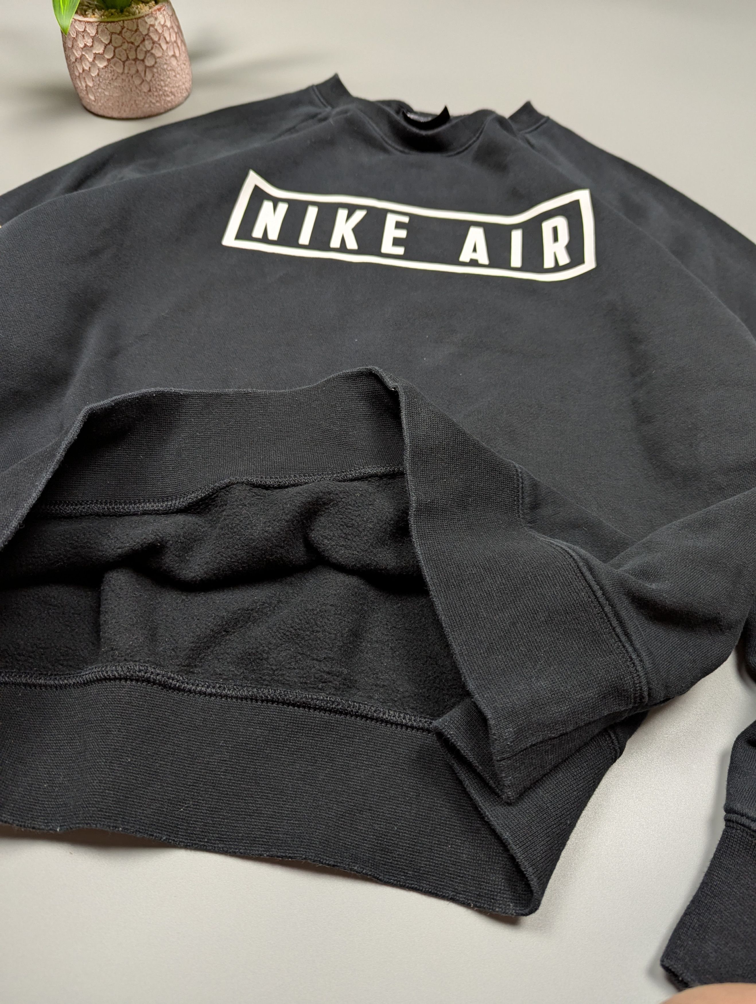 Nike Nike Air Men's Black Pullover Sweatshirt Size M Size US M / EU 48-50 / 2 - 8 Thumbnail