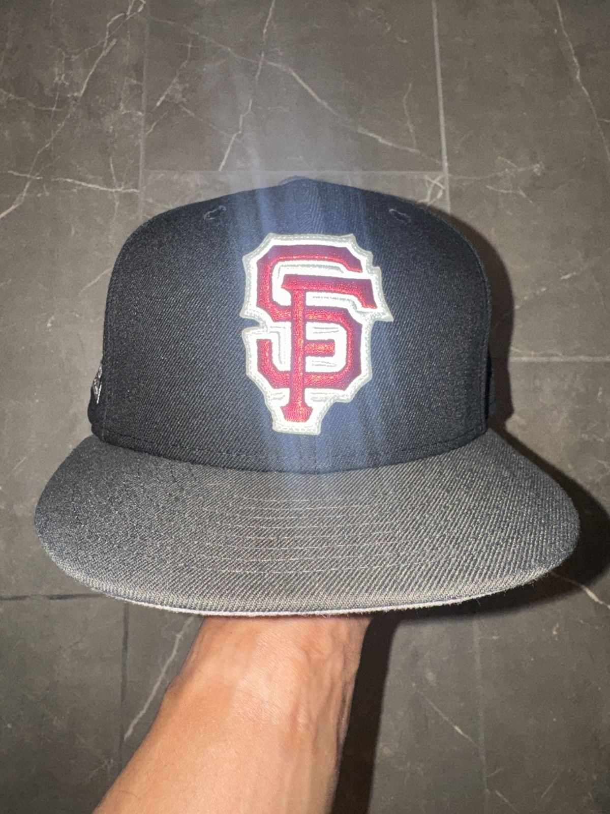 New Era San Francisco Giants Fitted 7 3/8 Qias Omar 59Fifty LidsHD Size ONE SIZE - 6 Thumbnail