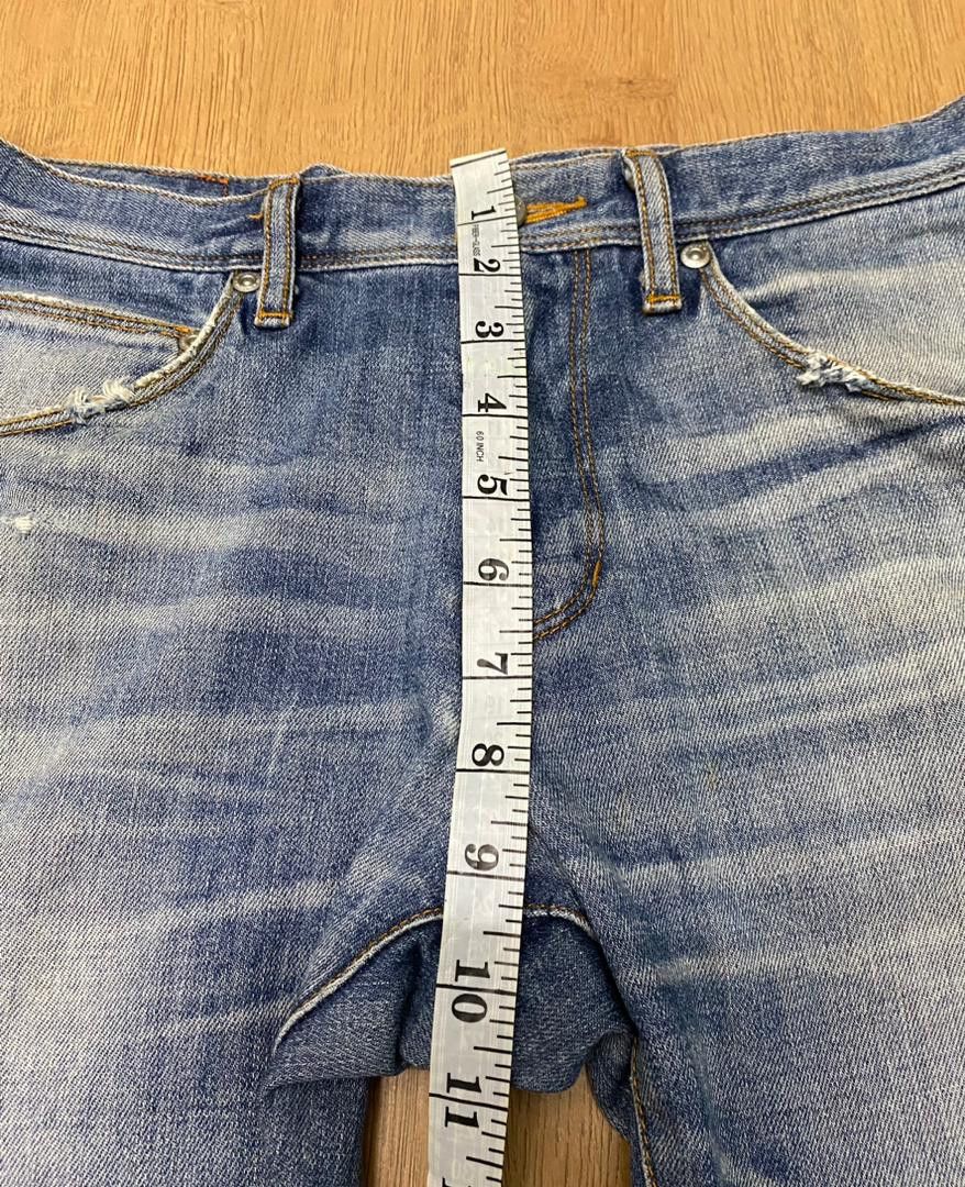 Nicole Club W31 Nicole Monsieur Slim Fit Distressed Denim Jeans Size US 31 - 4 Thumbnail