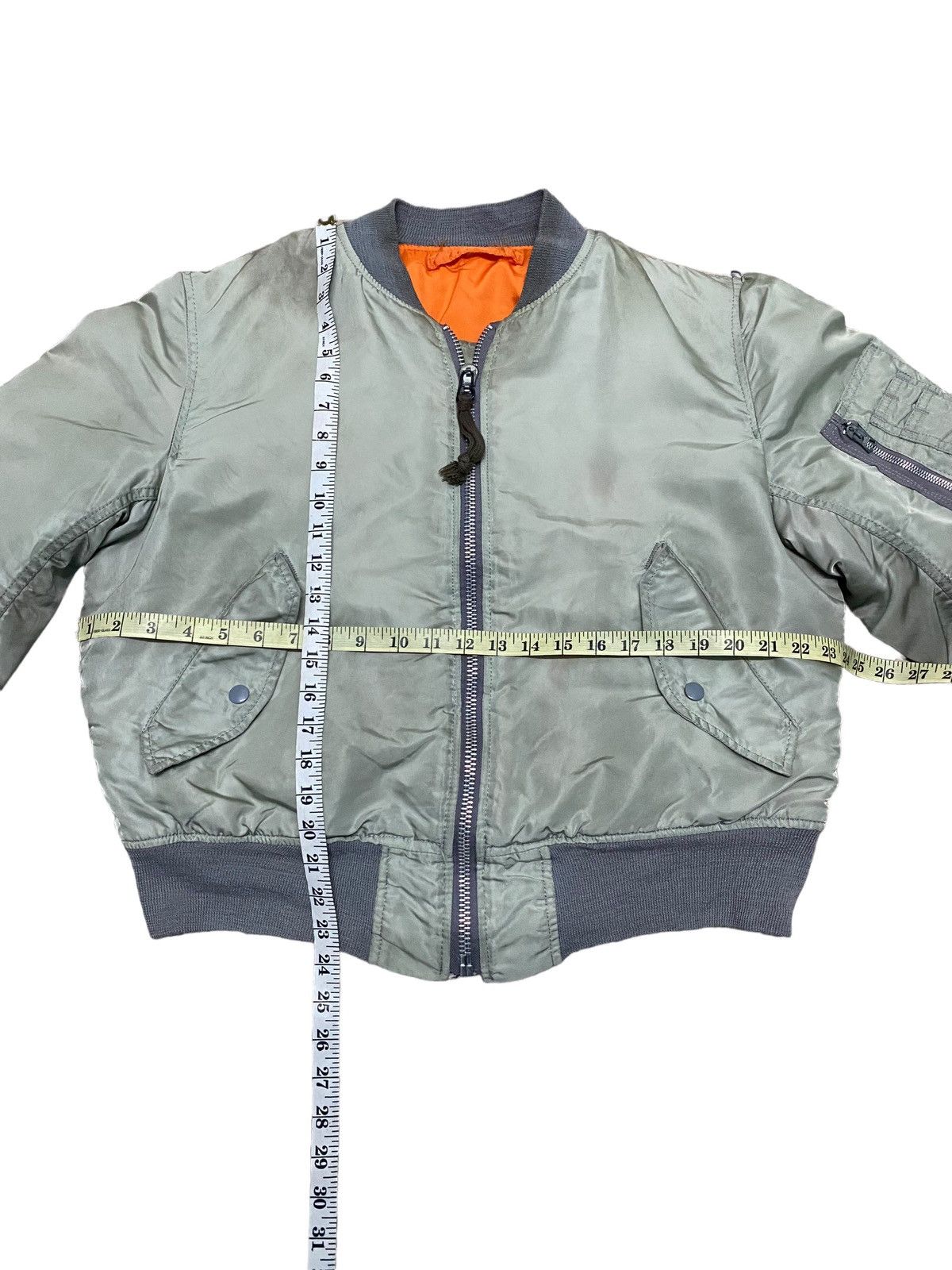 Alpha Industries Vintage ma-1 Alpha industries bomber jacket Size US M / EU 48-50 / 2 - 4 Thumbnail