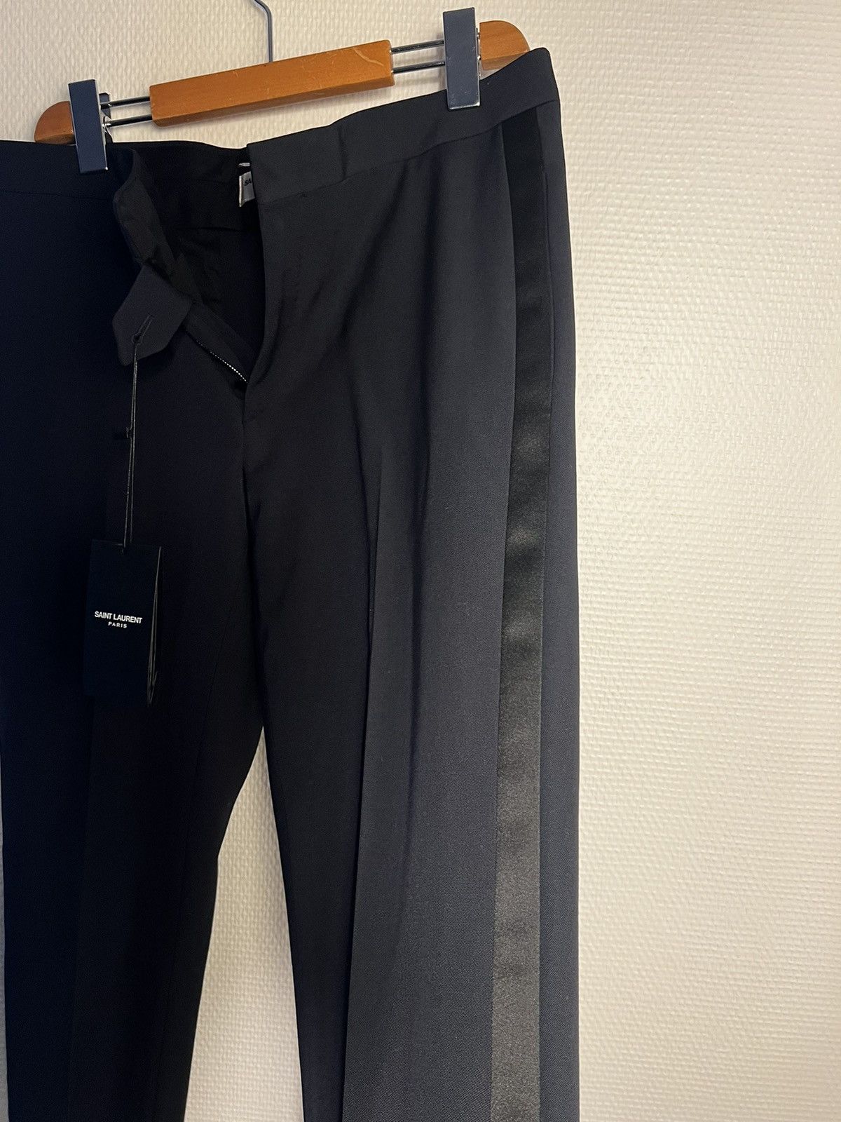 Hedi Slimane × Saint Laurent Paris Saint Laurent Paris SS13 tailored navy pants Size US 32 / EU 48 - 4 Thumbnail