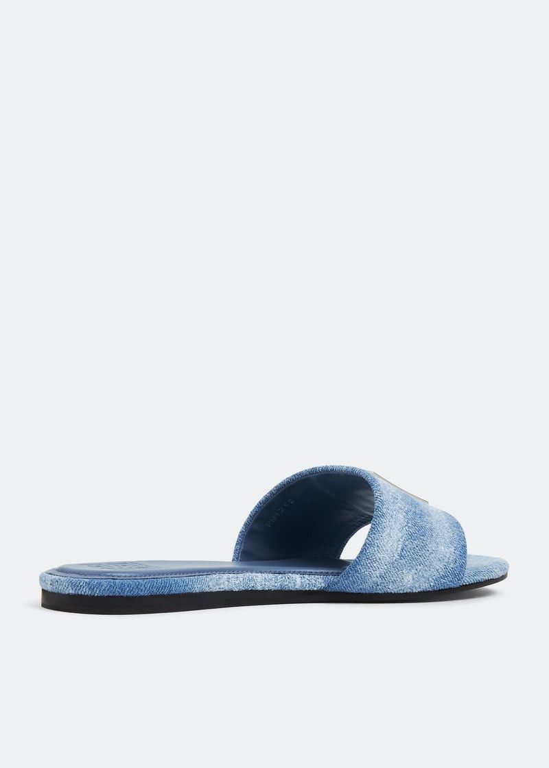 Givenchy o1w1db10525 4G Flat Sandals in Blue Size US 5 / IT 35 - 3 Thumbnail