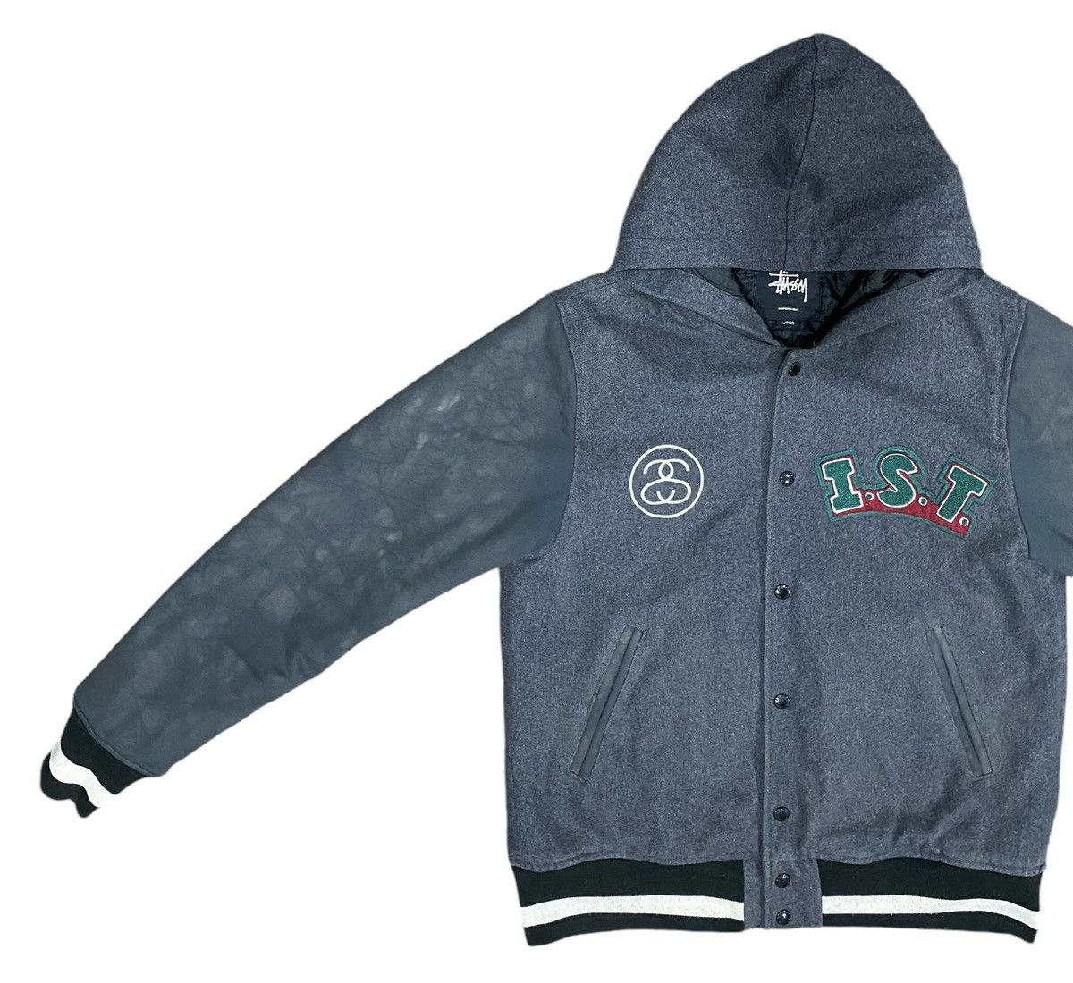Stussy Rare🔥STUSSY Varsity Hoodie International Tribe Size US L / EU 52-54 / 3 - 22 Thumbnail