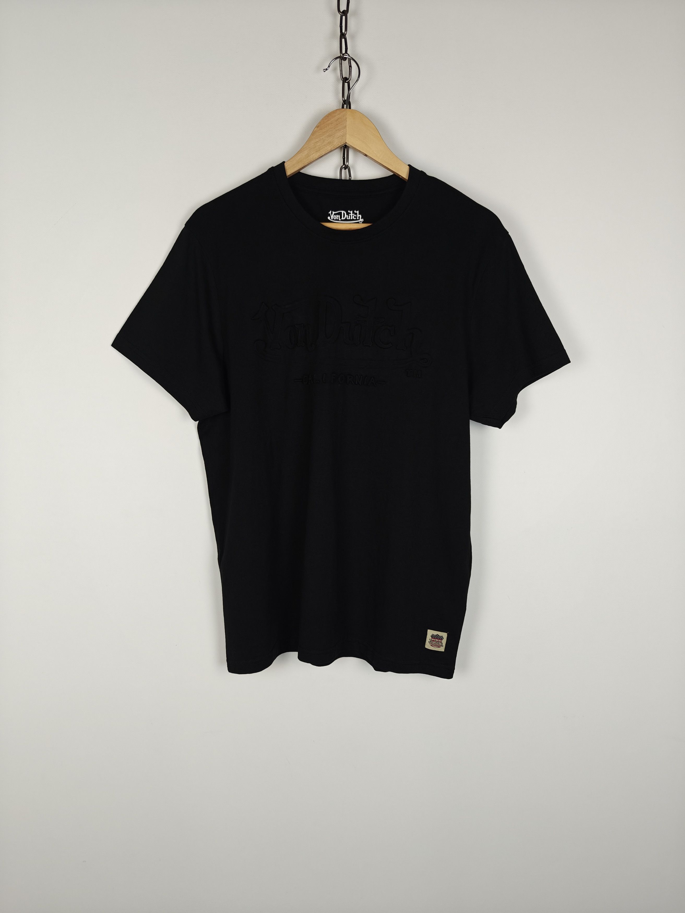 Von Dutch Von Dutch California T-Shirt Crew Center Logo Black M Size US M / EU 48-50 / 2 - 1 Thumbnail