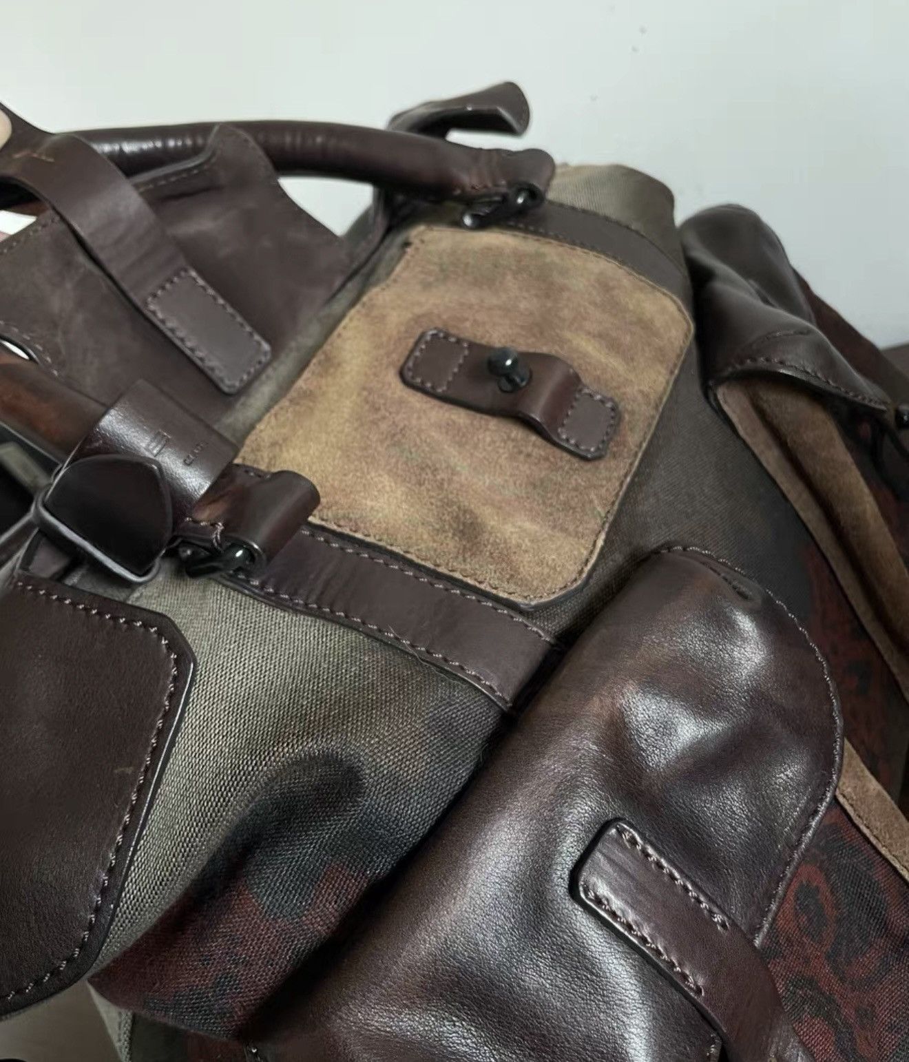 Etro Etro leather duffel travel bag Size ONE SIZE - 5 Thumbnail