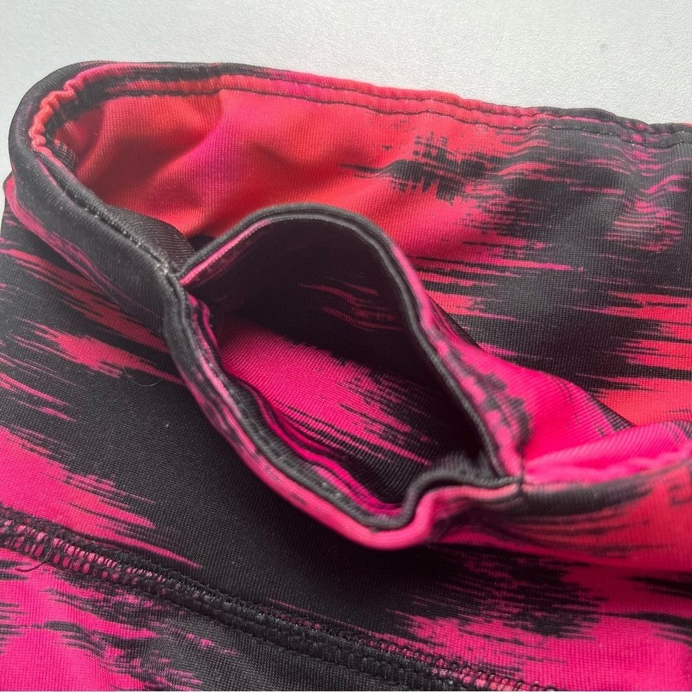 SKECHERS Skechers Tie Dye GOdri Athletic Leggings Black Pink Small Size 25" / US 0 / IT 36 - 7 Thumbnail