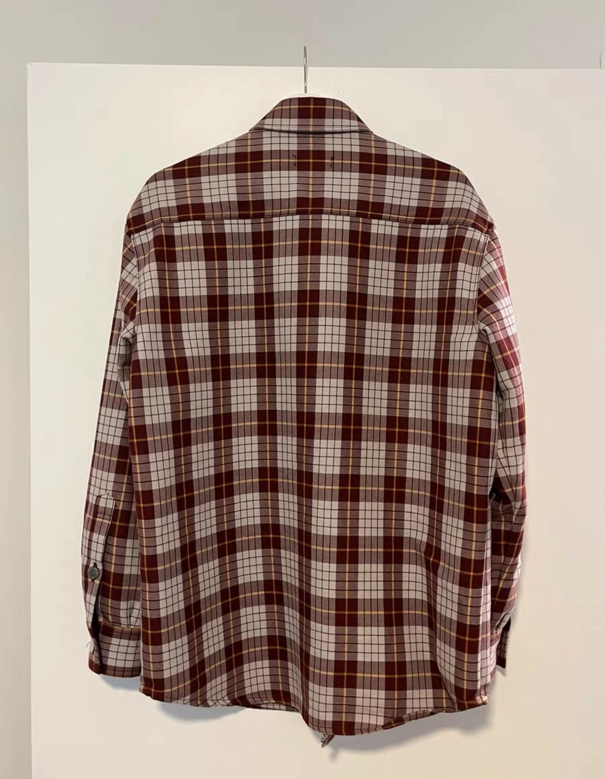 Raf Simons Raf Simons 18ss plaid label shirt 2412-Nextarrow Size US M / EU 48-50 / 2 - 2 Thumbnail